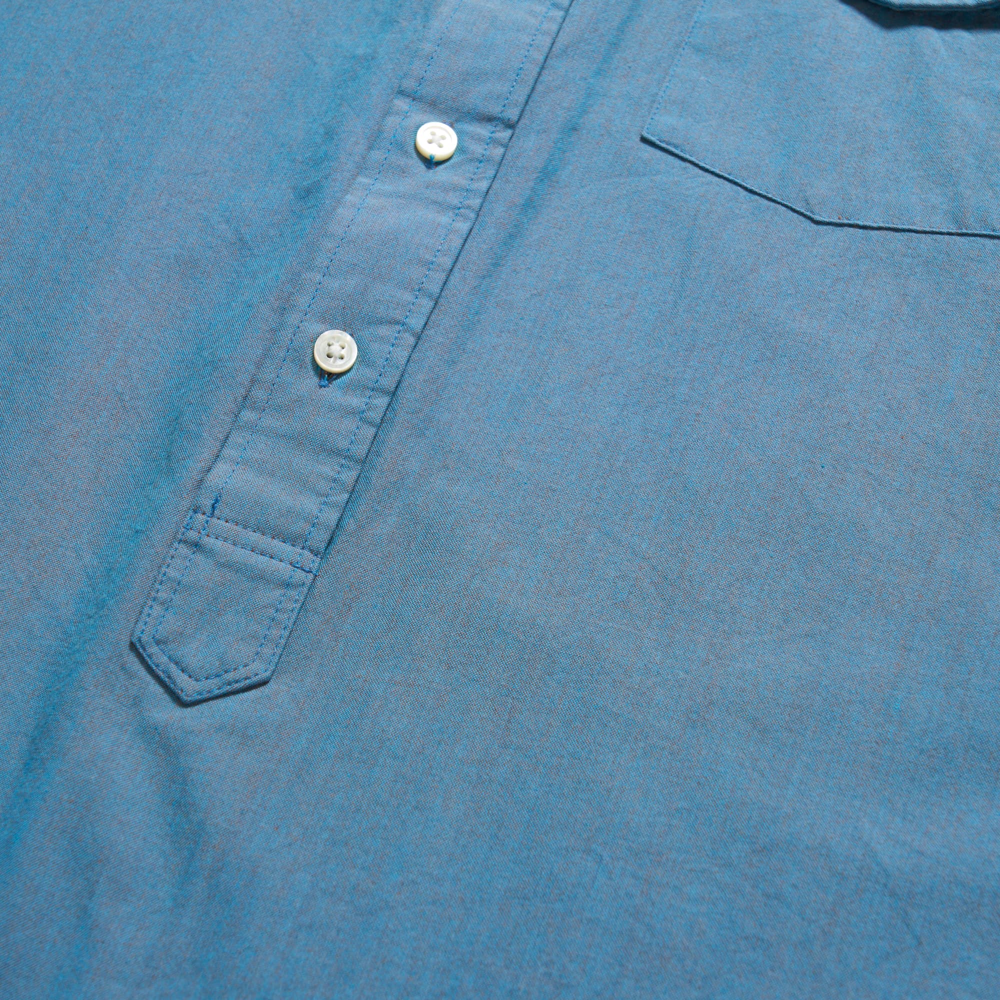 Engineered Garments Ivy BD Shirt Jade Cotton Iridescent | BlackBlue