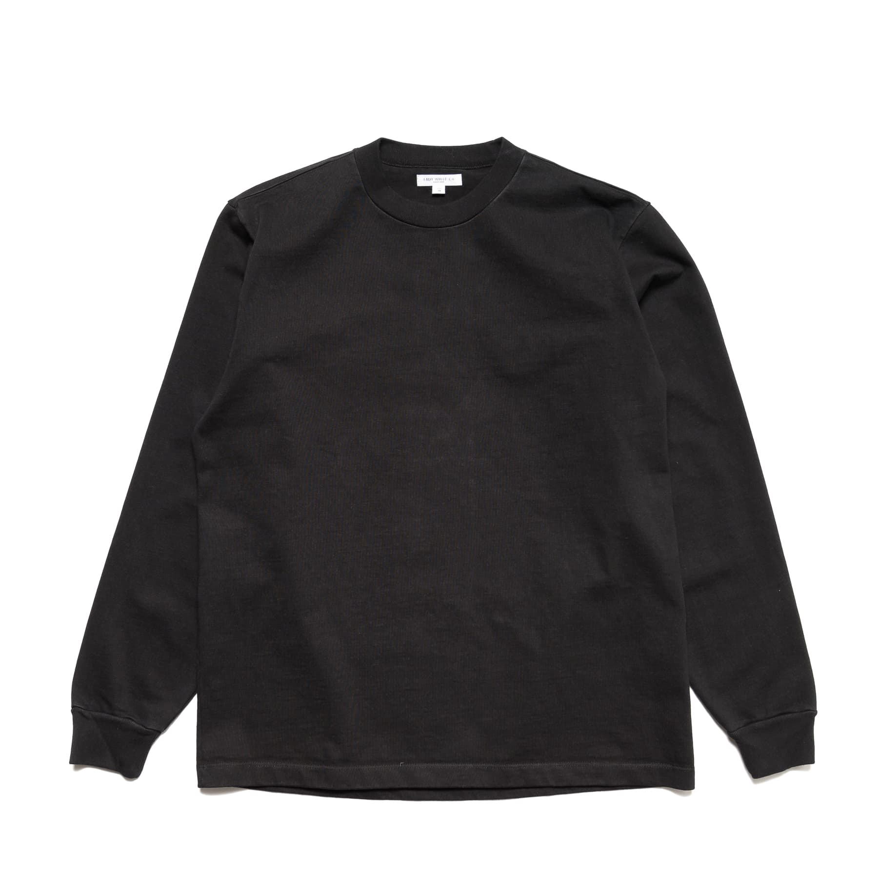 LW130LS Long Sleeve Rugby T-Shirt - Black