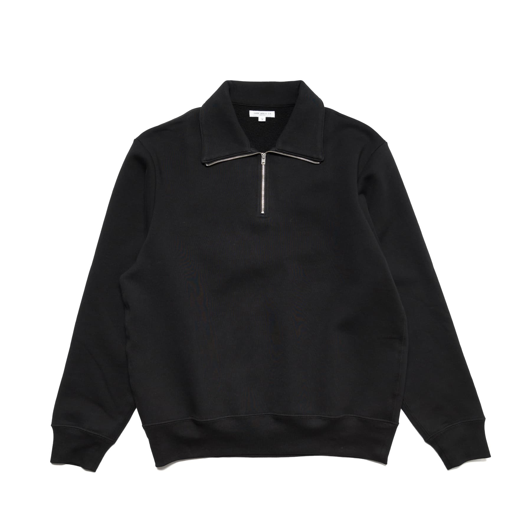 LW630 Quarter Zip Sweatshirt - Black