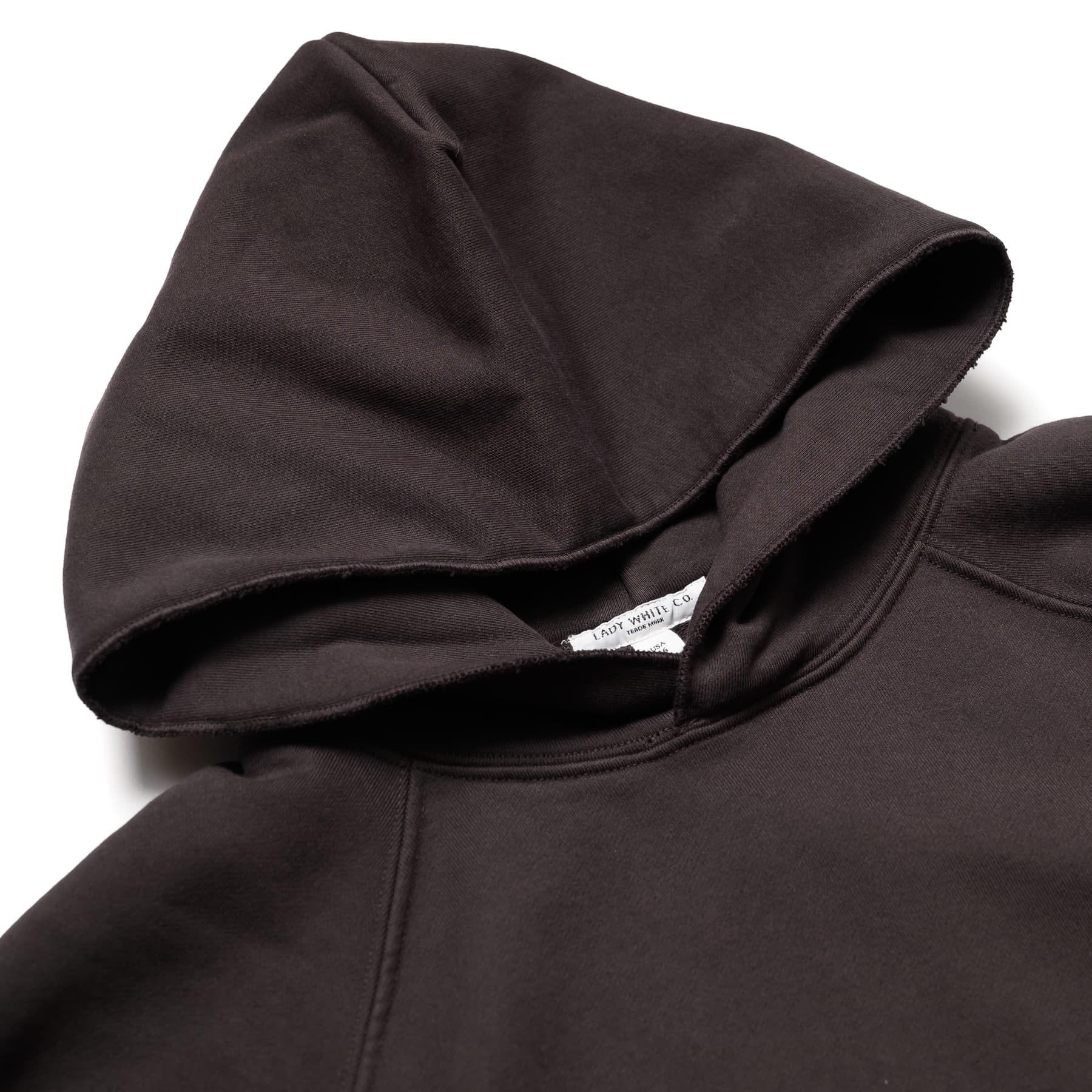 LW680 Super Weighted Hoodie - Tire Black