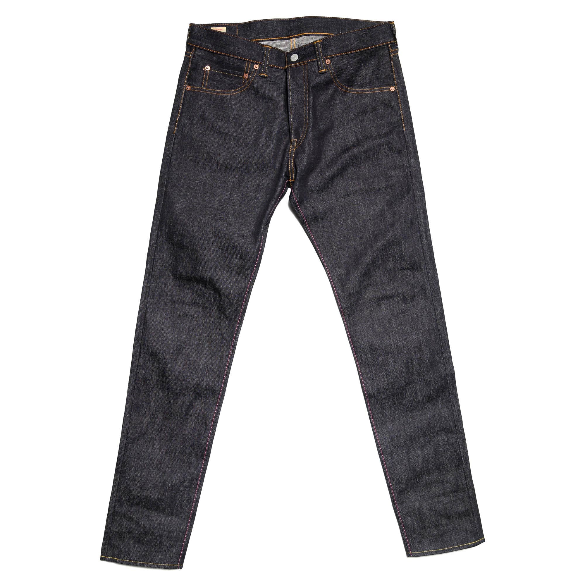 Momotaro 0306-V 15.7oz Zimbabwe Cotton Tight Tapered Selvedge Denim Front