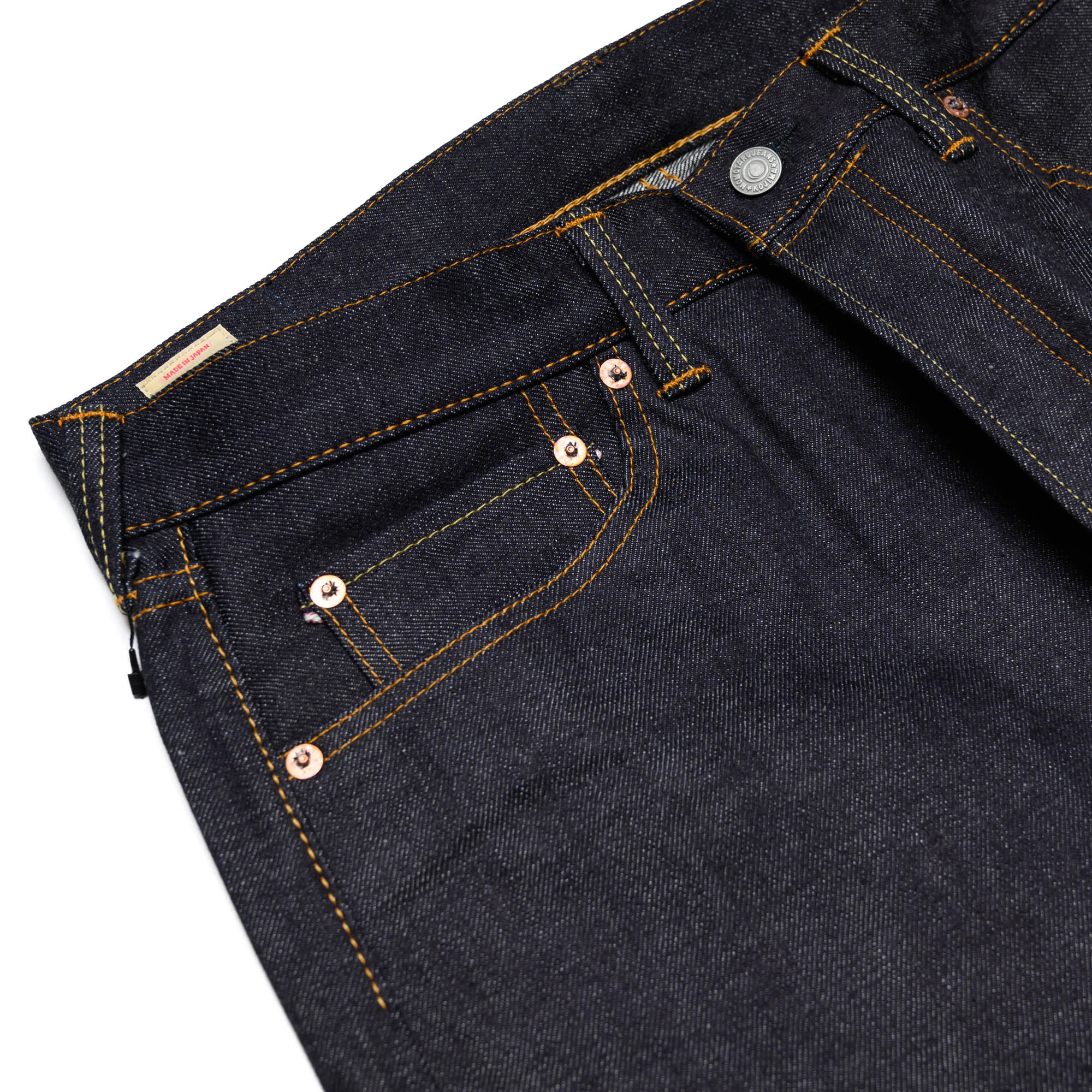 0405-13 13oz High Tapered Selvedge Denim - Indigo