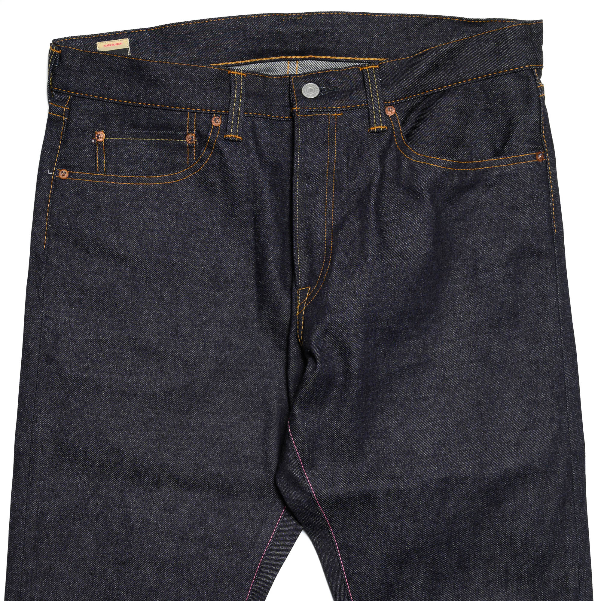 0605-13 13oz Natural Tapered Selvedge Denim - Indigo