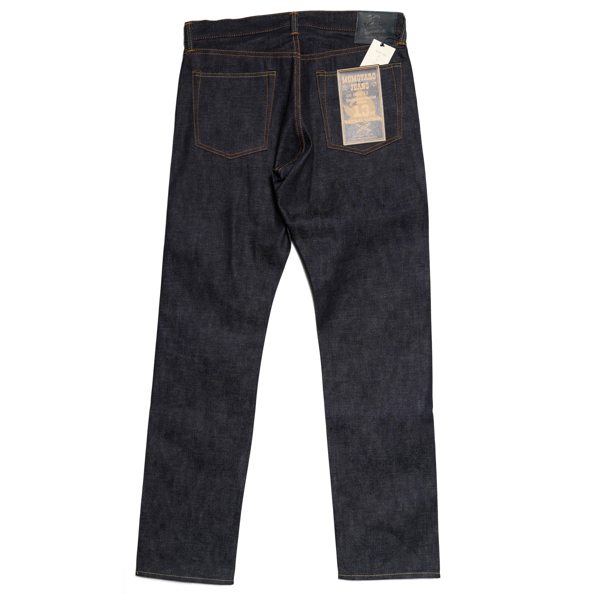 0605-13 13oz Natural Tapered Selvedge Denim - Indigo