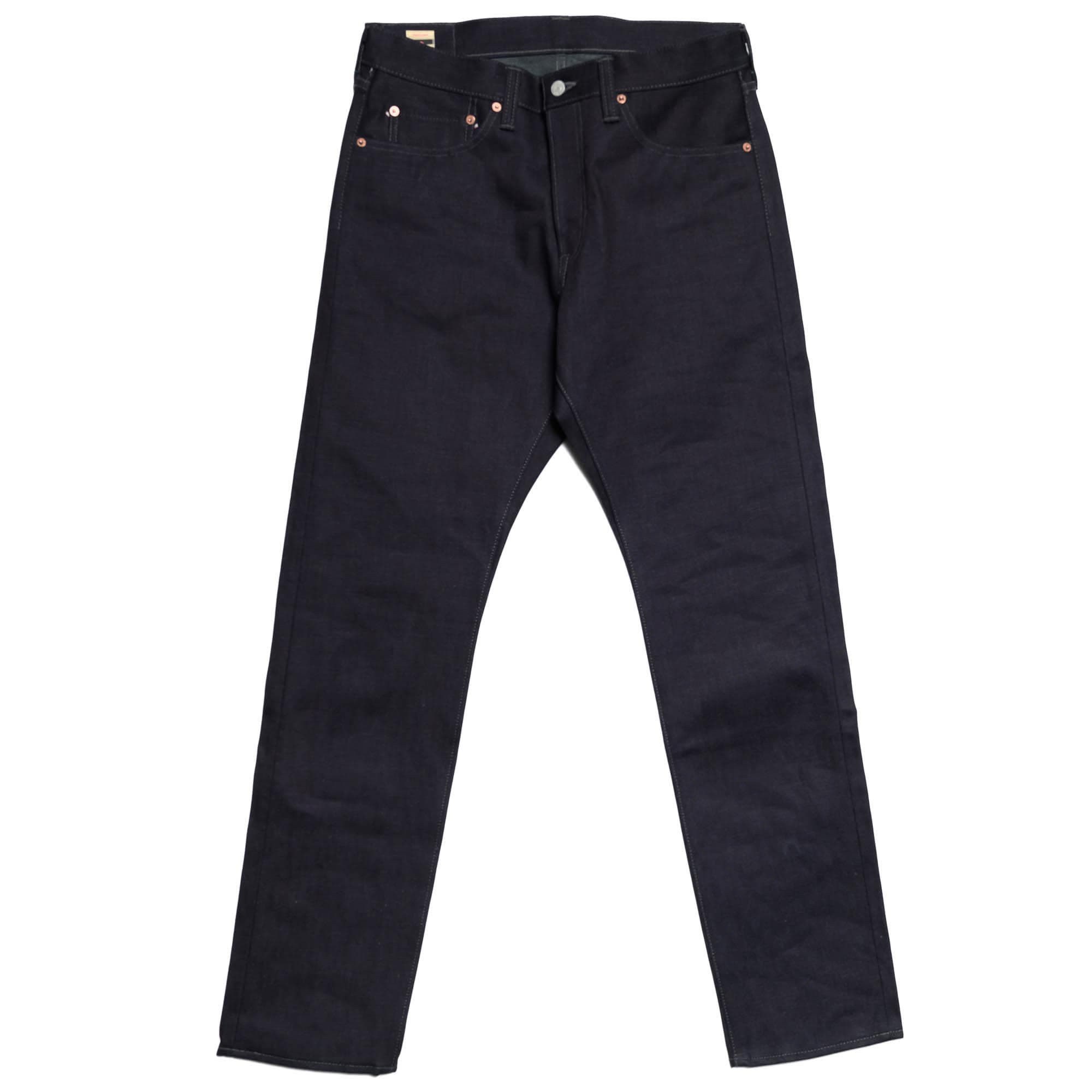 0605-52G 18oz Indigo Grey Double Faced Denim - Natural Tapered