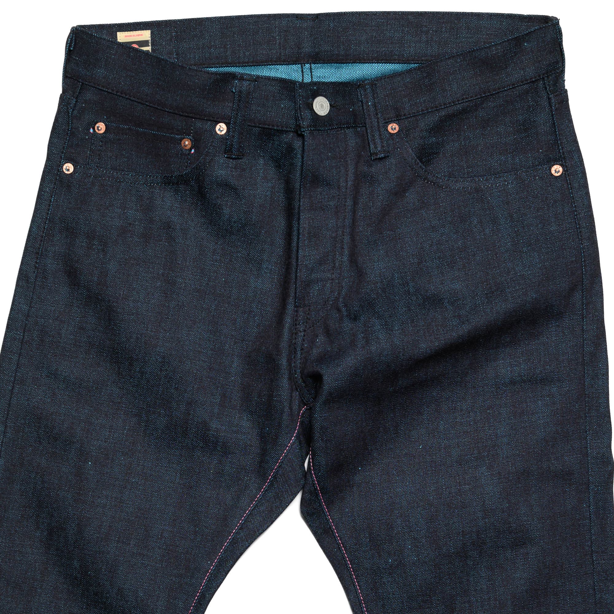 0405-IM 15.7oz High Tapered Selvedge Denim - Mint