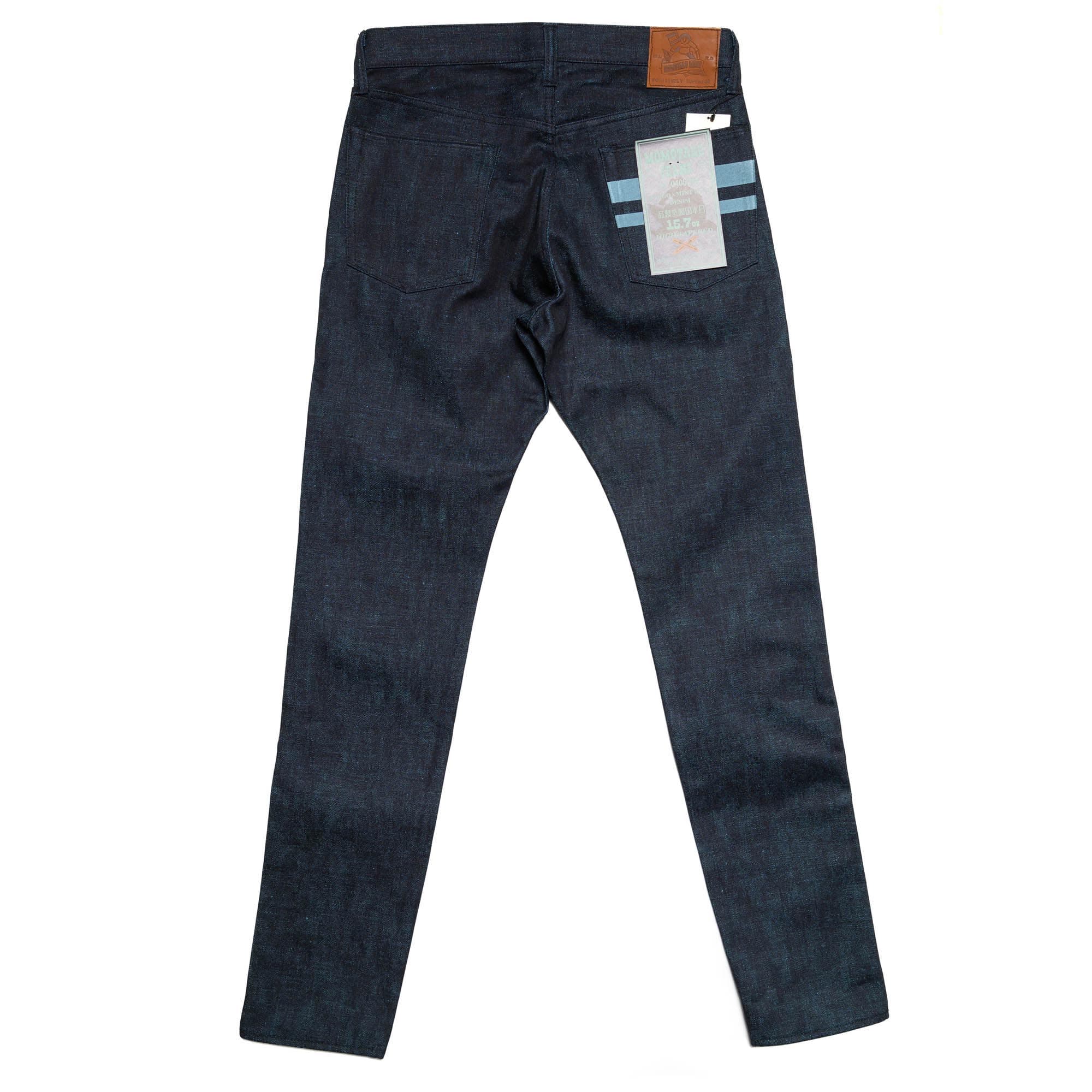 0405-IM 15.7oz High Tapered Selvedge Denim - Mint