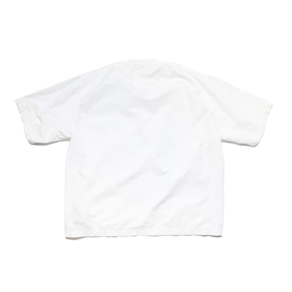 Typewriter Cloth Pullover Shirt - White