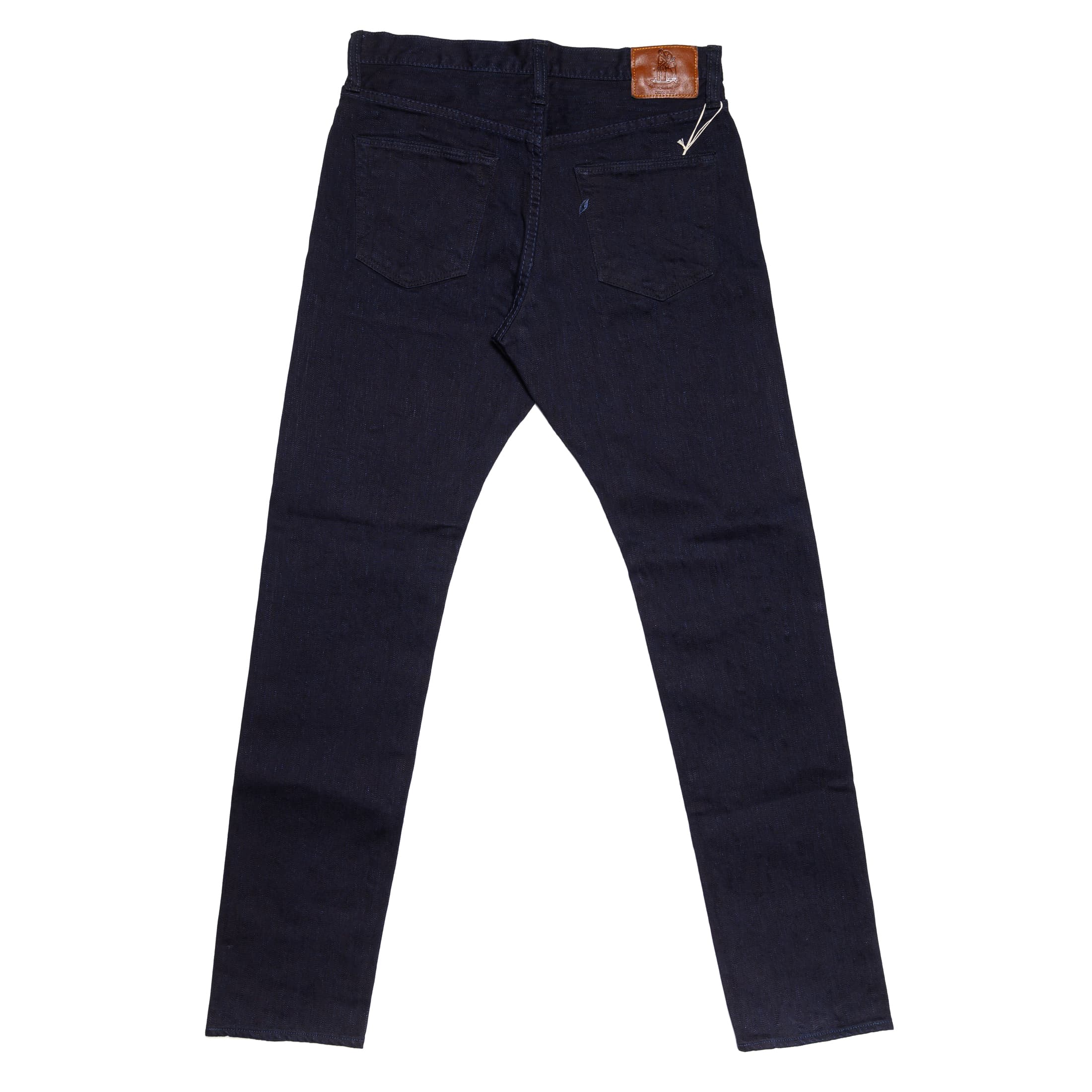 1167-WID 13oz Extra Slub Stretch Selvedge Denim - Relaxed Tapered - Double Indigo