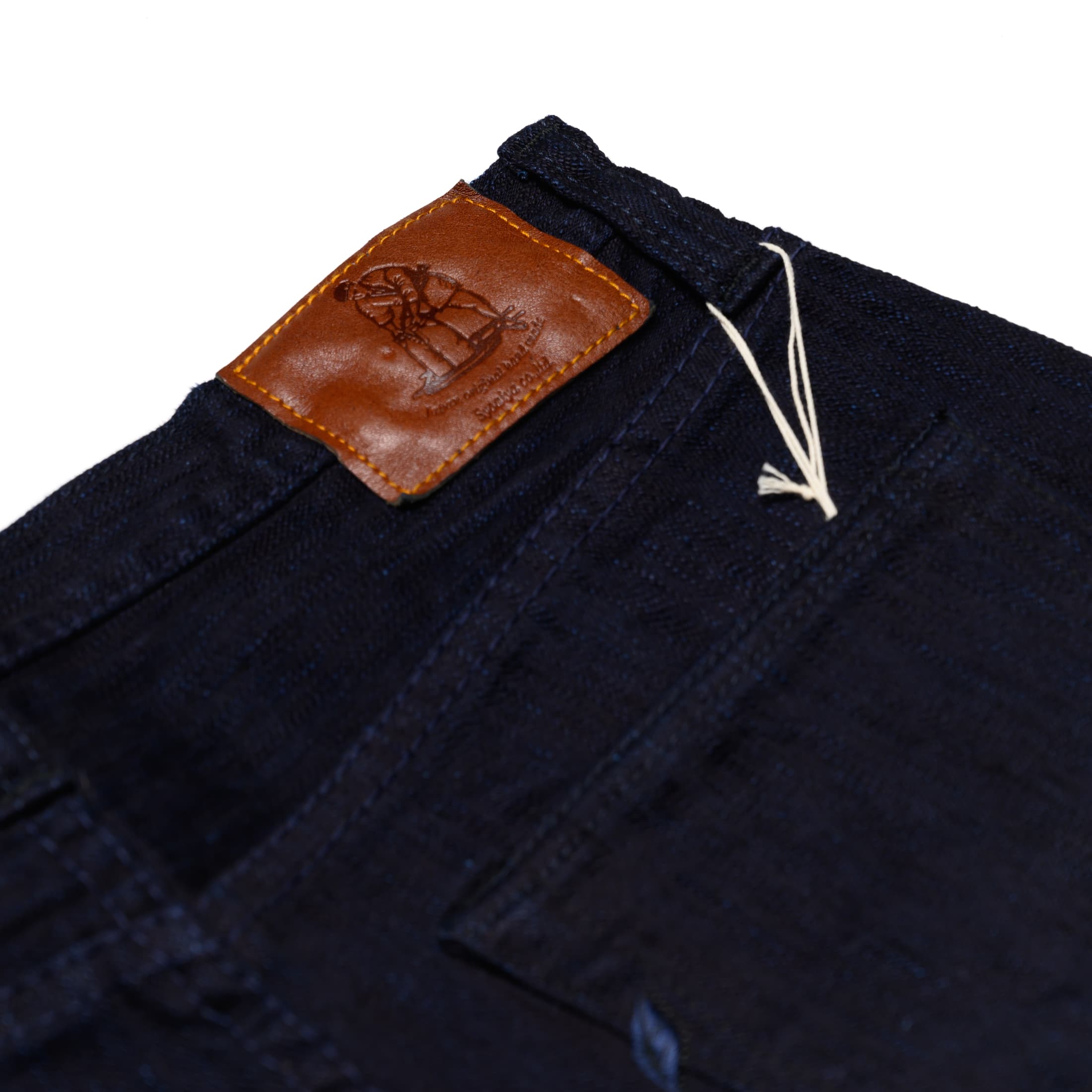 1167-WID 13oz Extra Slub Stretch Selvedge Denim - Relaxed Tapered - Double Indigo