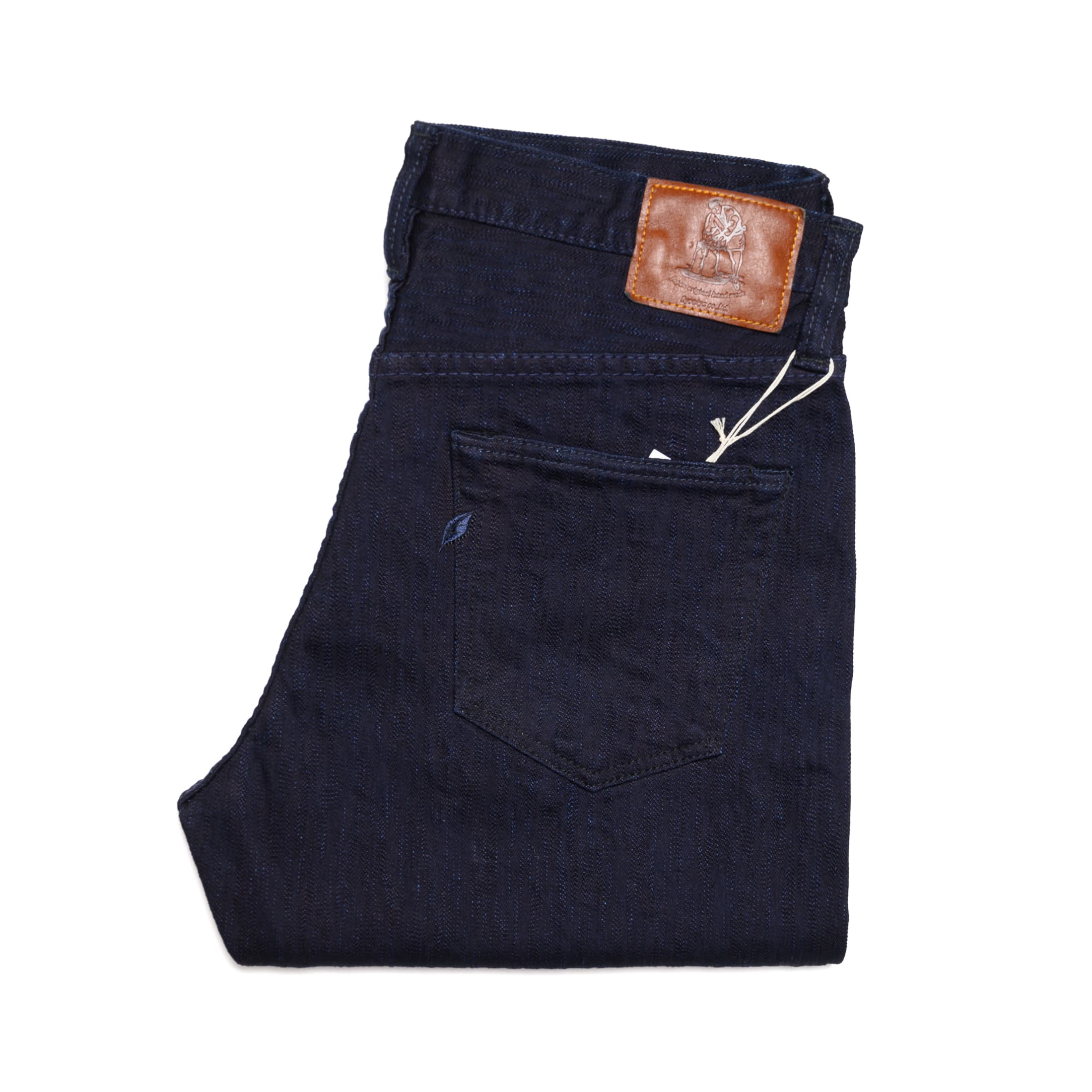 1167-WID 13oz Extra Slub Stretch Selvedge Denim - Relaxed Tapered - Double Indigo