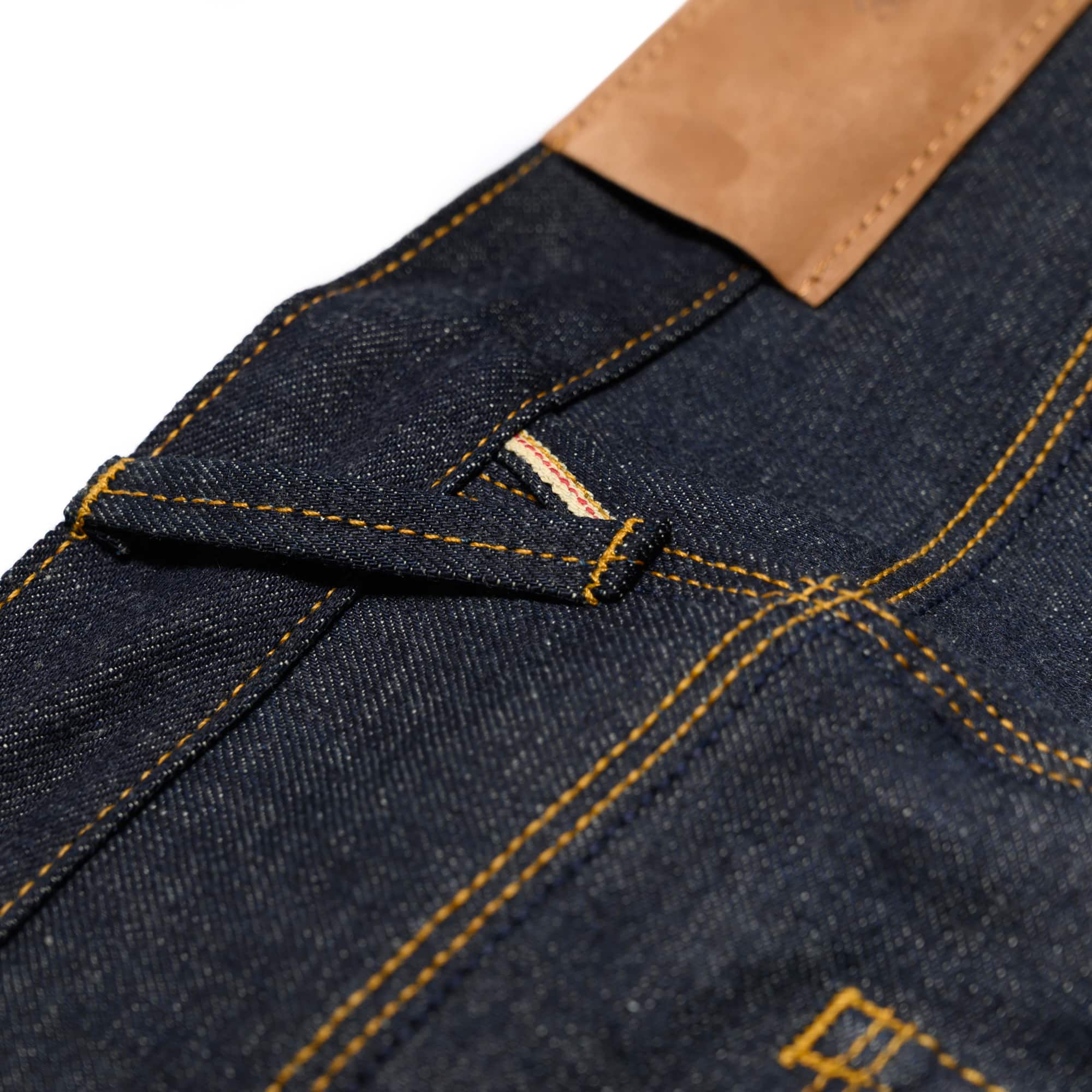 Raleigh Jones 13oz Nihon Menpu Selvedge Denim Selvedge Belt Loop