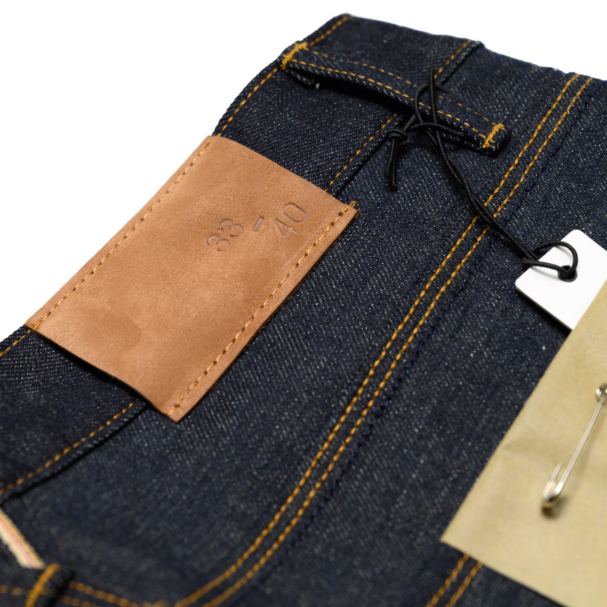 Raleigh Martin 13oz Nihon Menpu Selvedge Denim Leather Patch