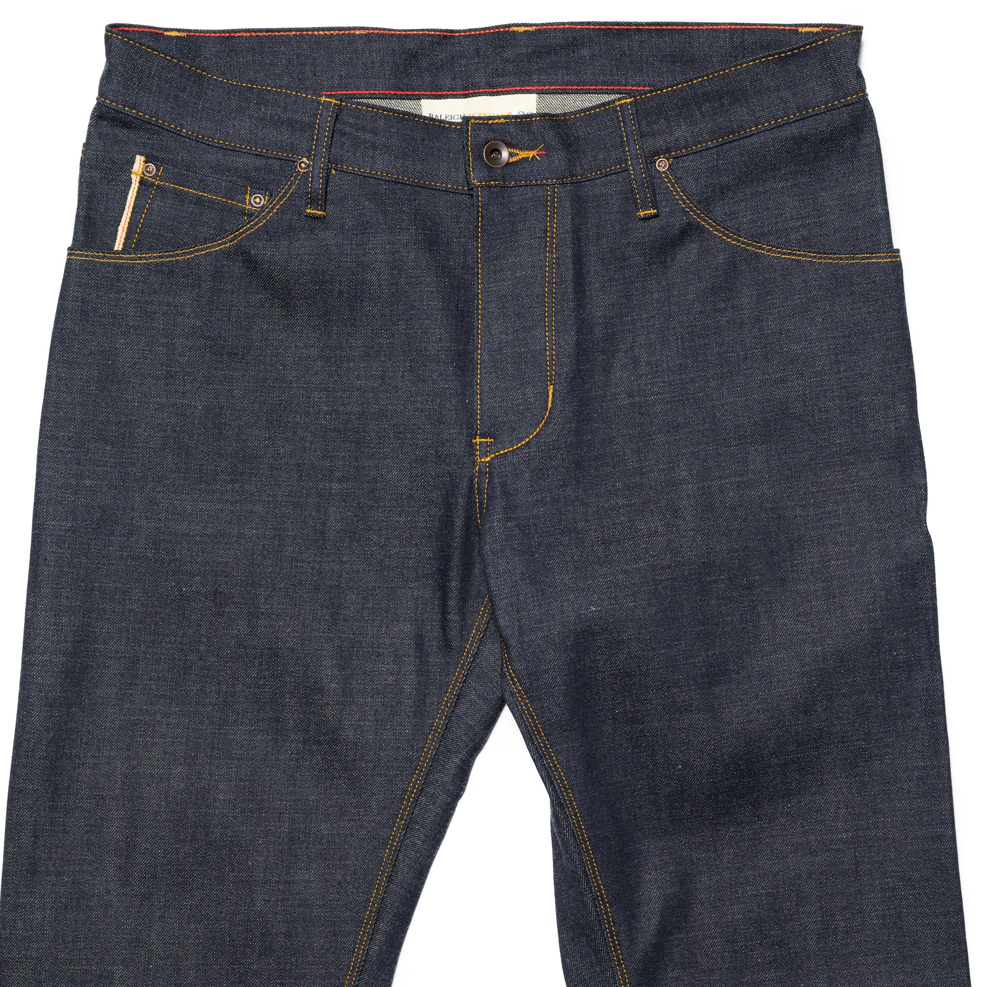 Raleigh Denim | Martin Thin Taper | 13 oz Selvedge Denim | BlackBlue