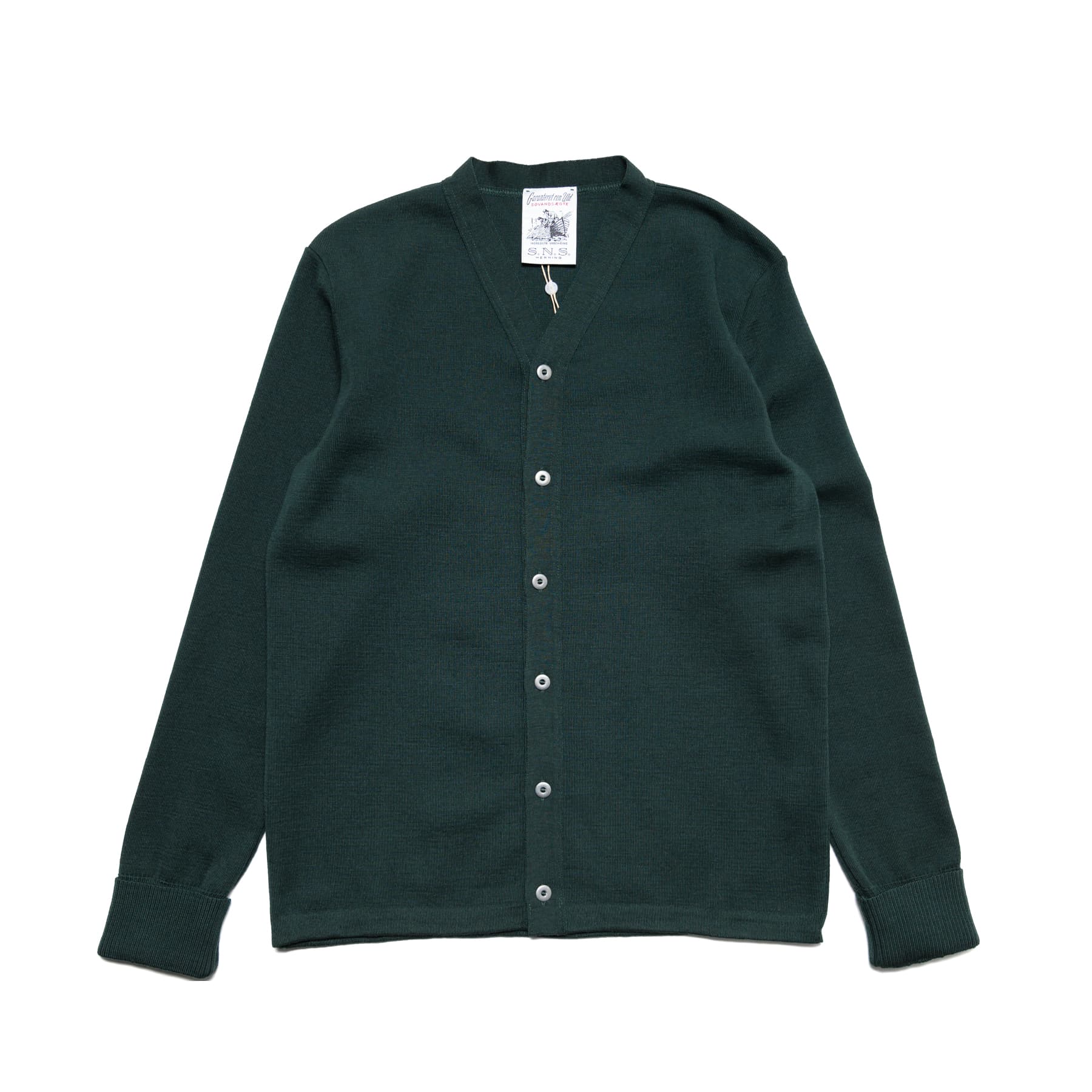 Marine II Cardigan - Thunder Green