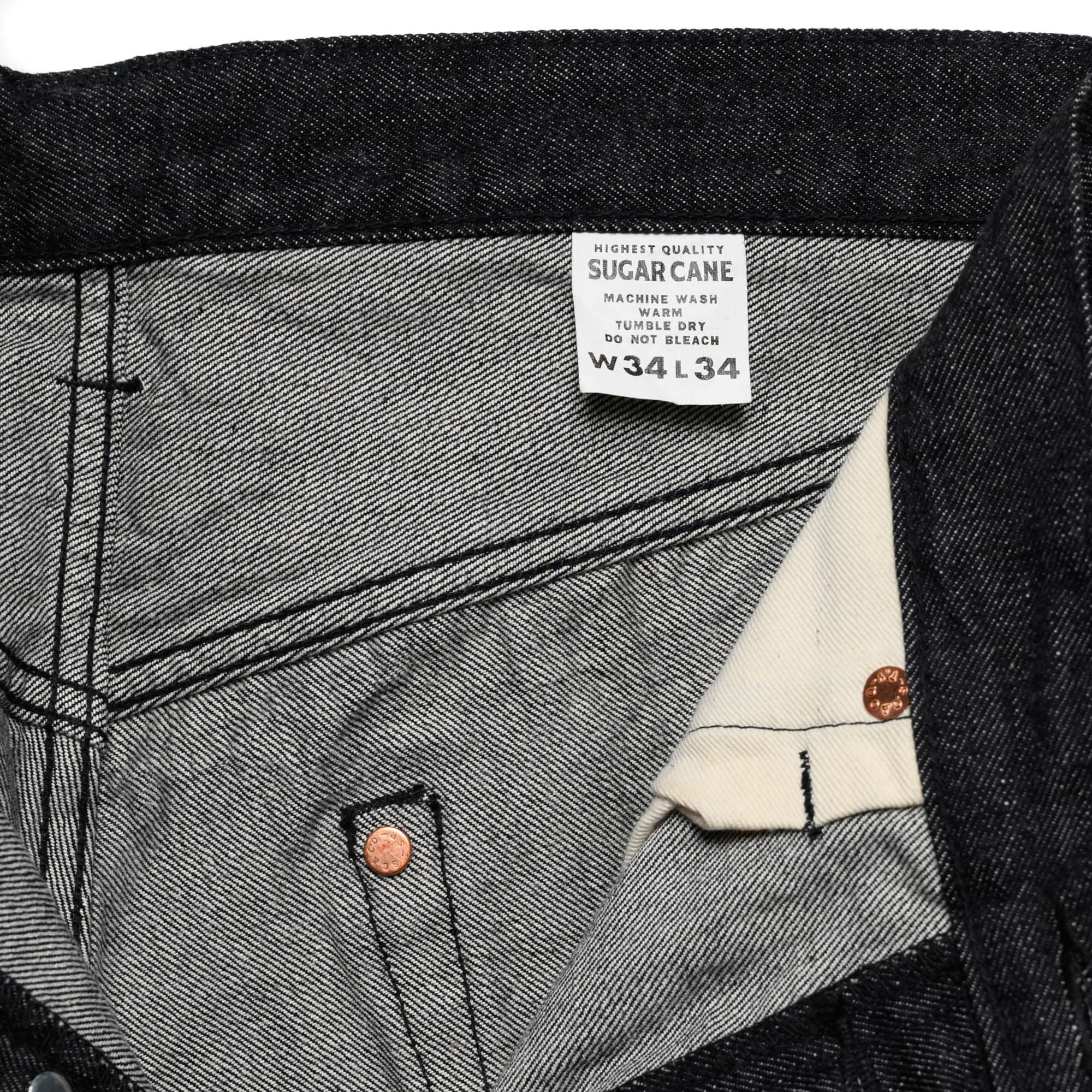 1947 14.25oz Black Selvedge Denim Straight SC42460H