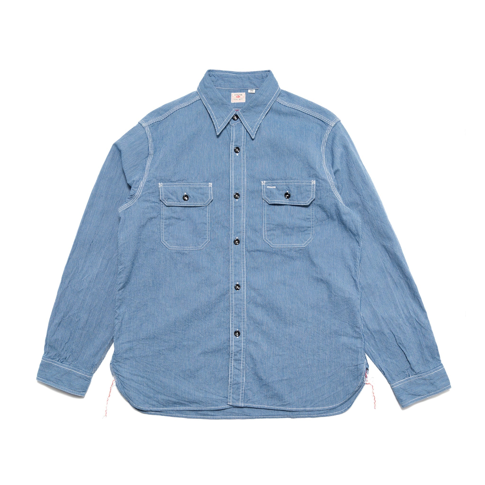 SC25511 Jean Cord Work Shirt - Navy