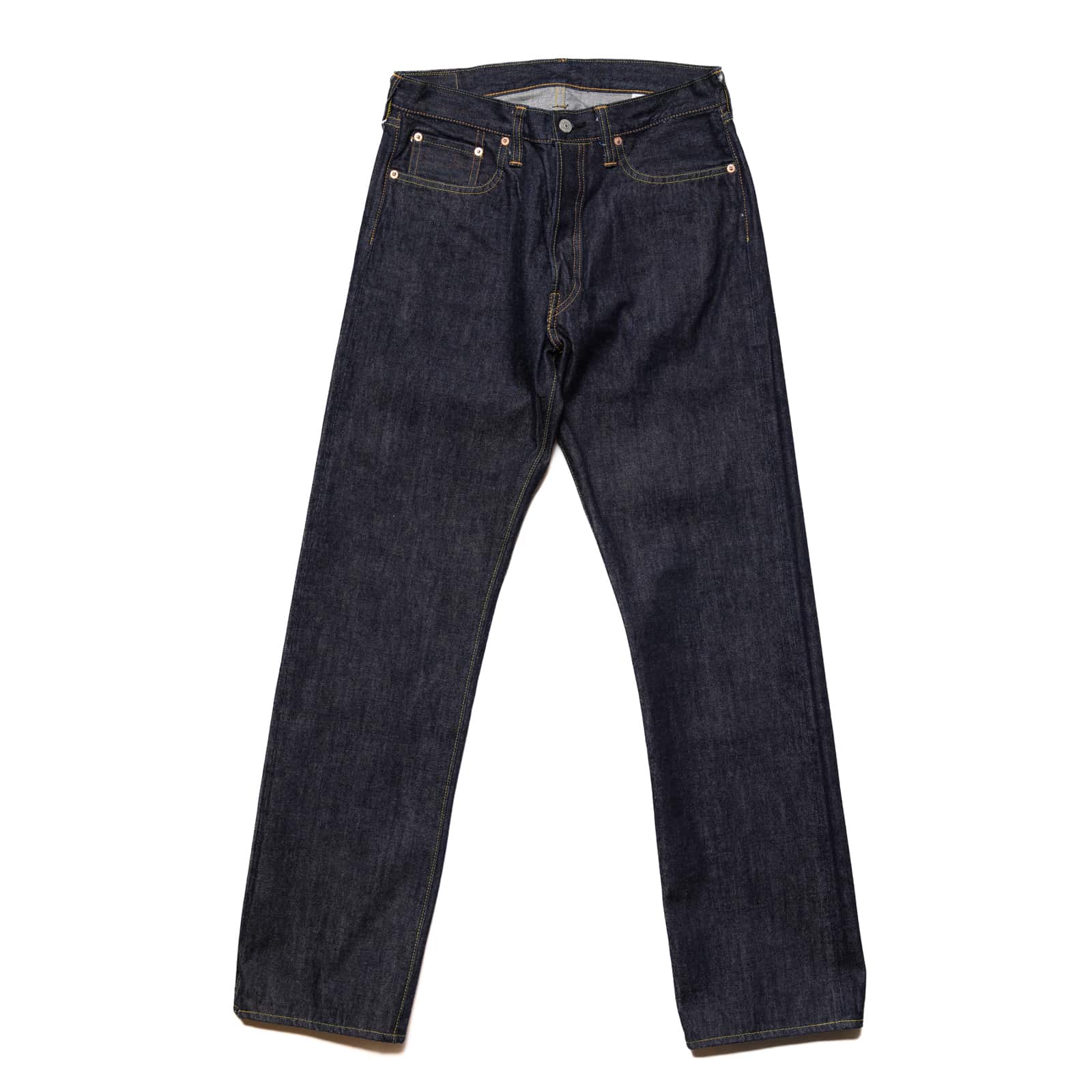 Sugar Cane SC41947 14.25oz Selvedge Regular Straight Indigo Front