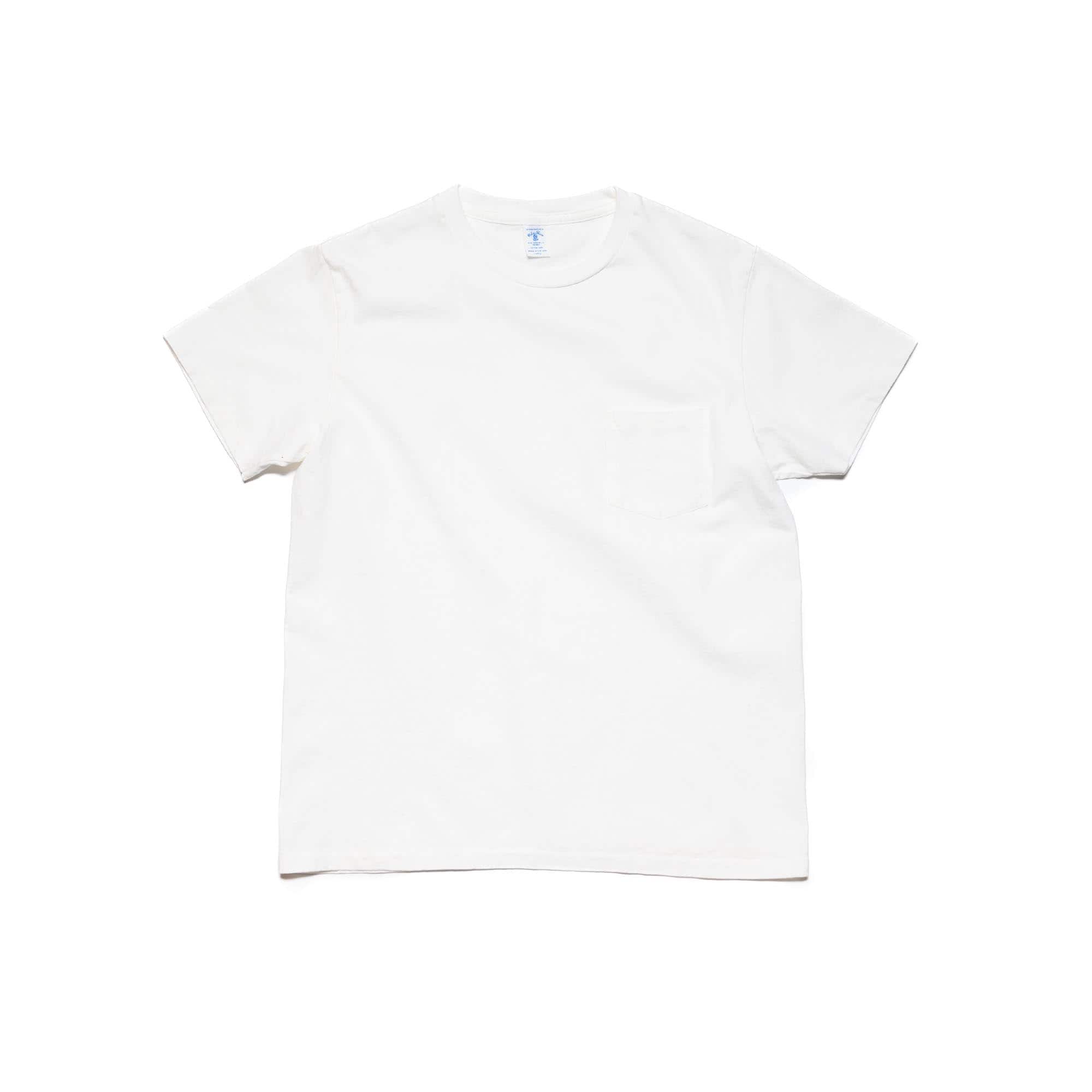 Velva Sheen Two Pack Pocket Tee - White