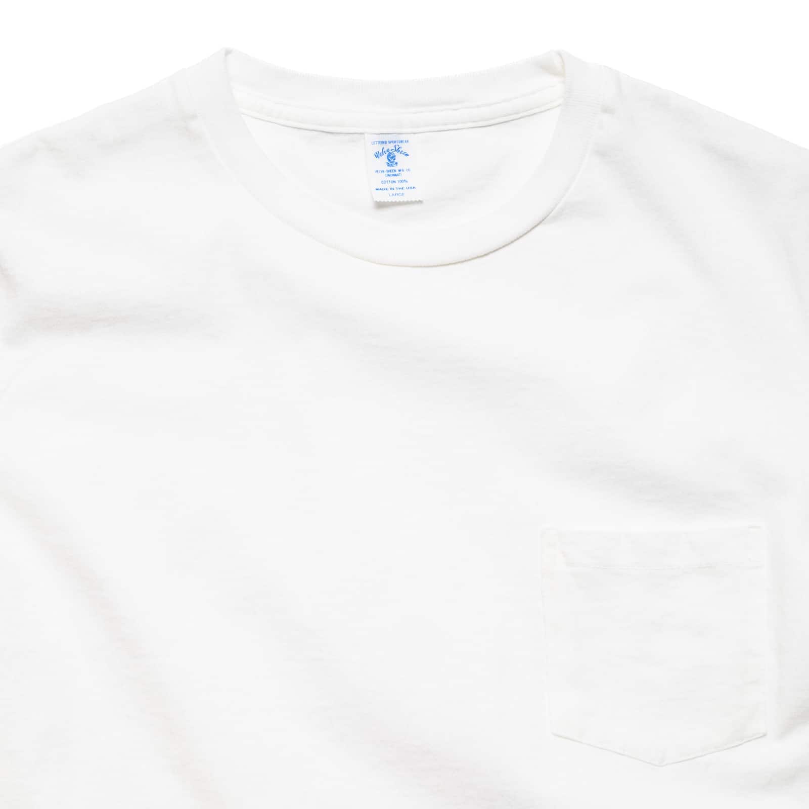 Velva Sheen Two Pack Pocket Tee - White Collar