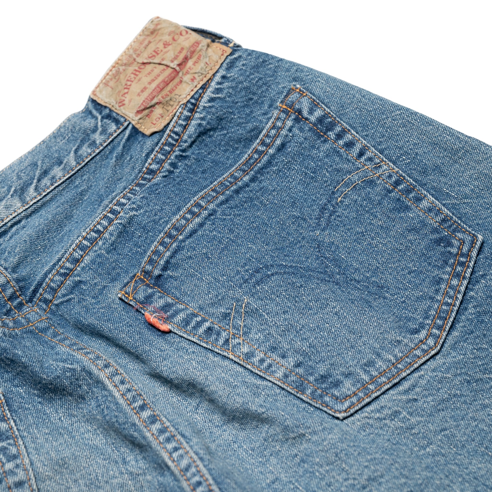 1101 2nd Hand Series 12oz Selvedge Denim - Used Wash Light