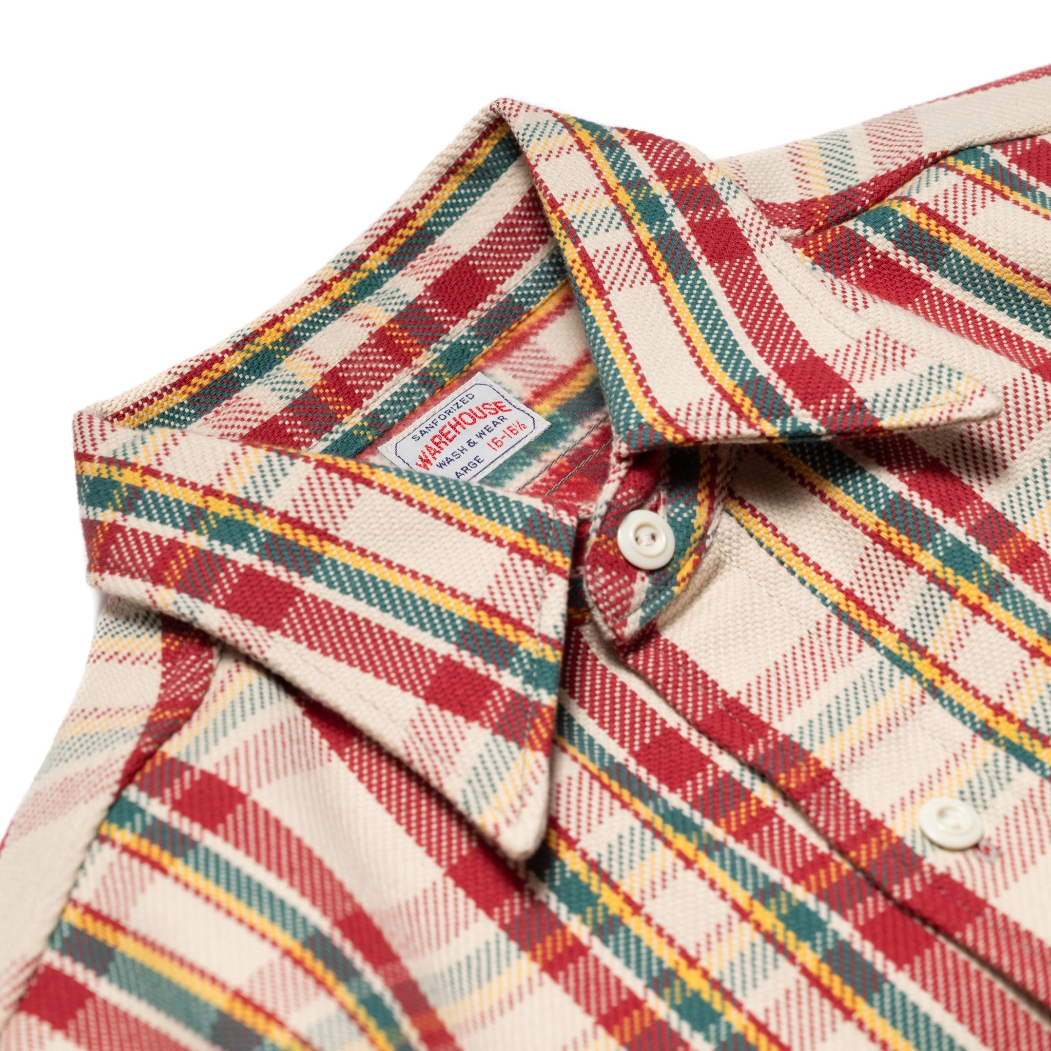 3104-N "B Pattern" Flannel Shirt - Red