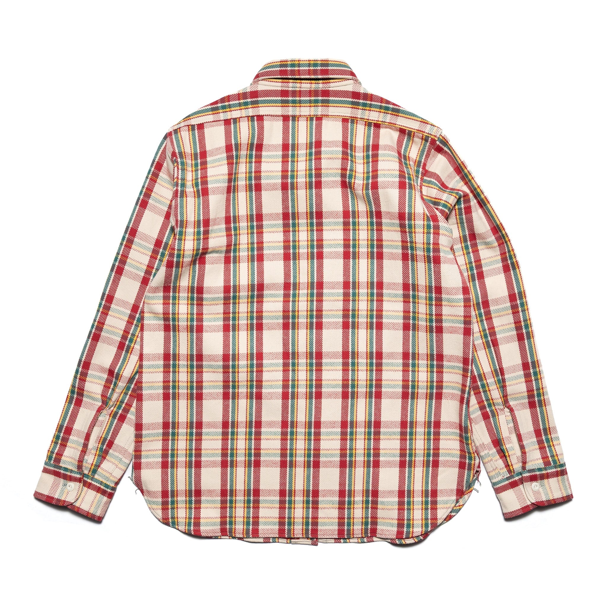 3104-N "B Pattern" Flannel Shirt - Red