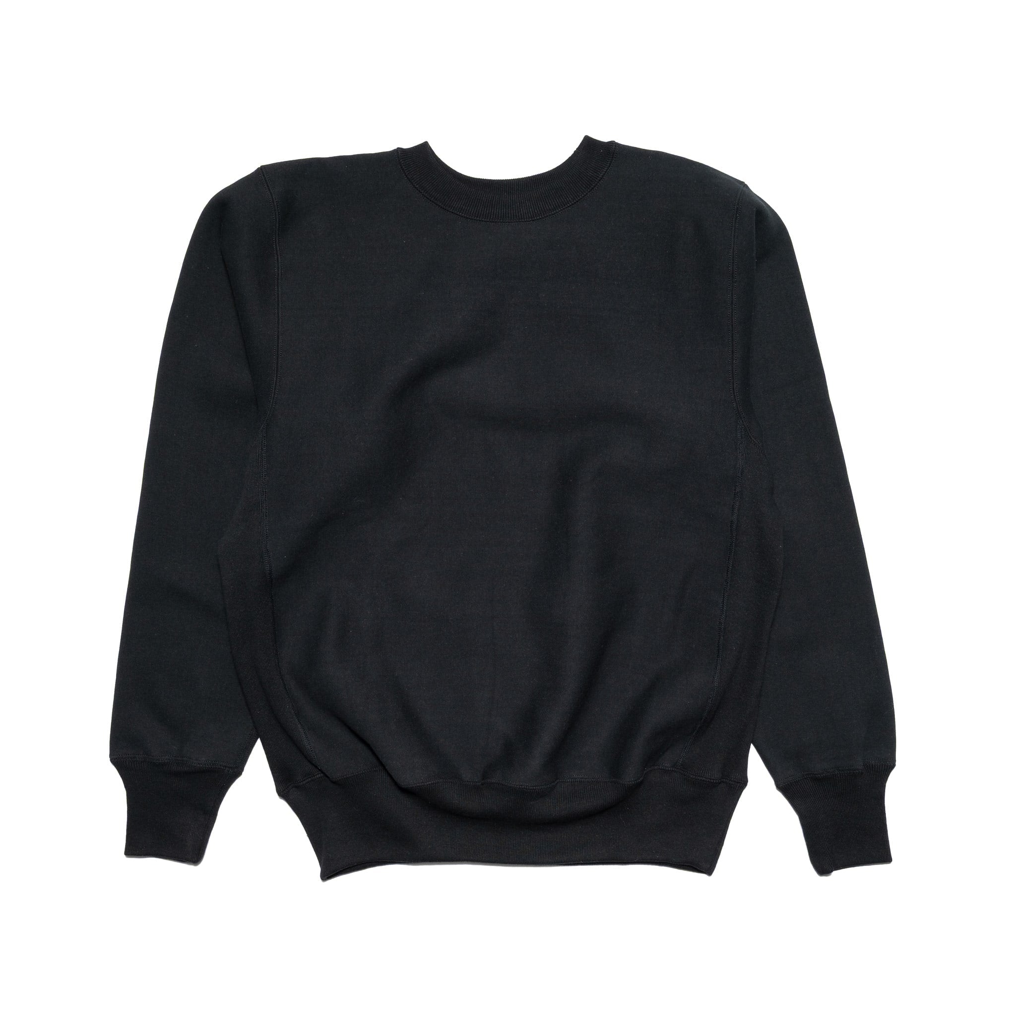 483 Reverse Weave Loopwheel Sweatshirt - Black