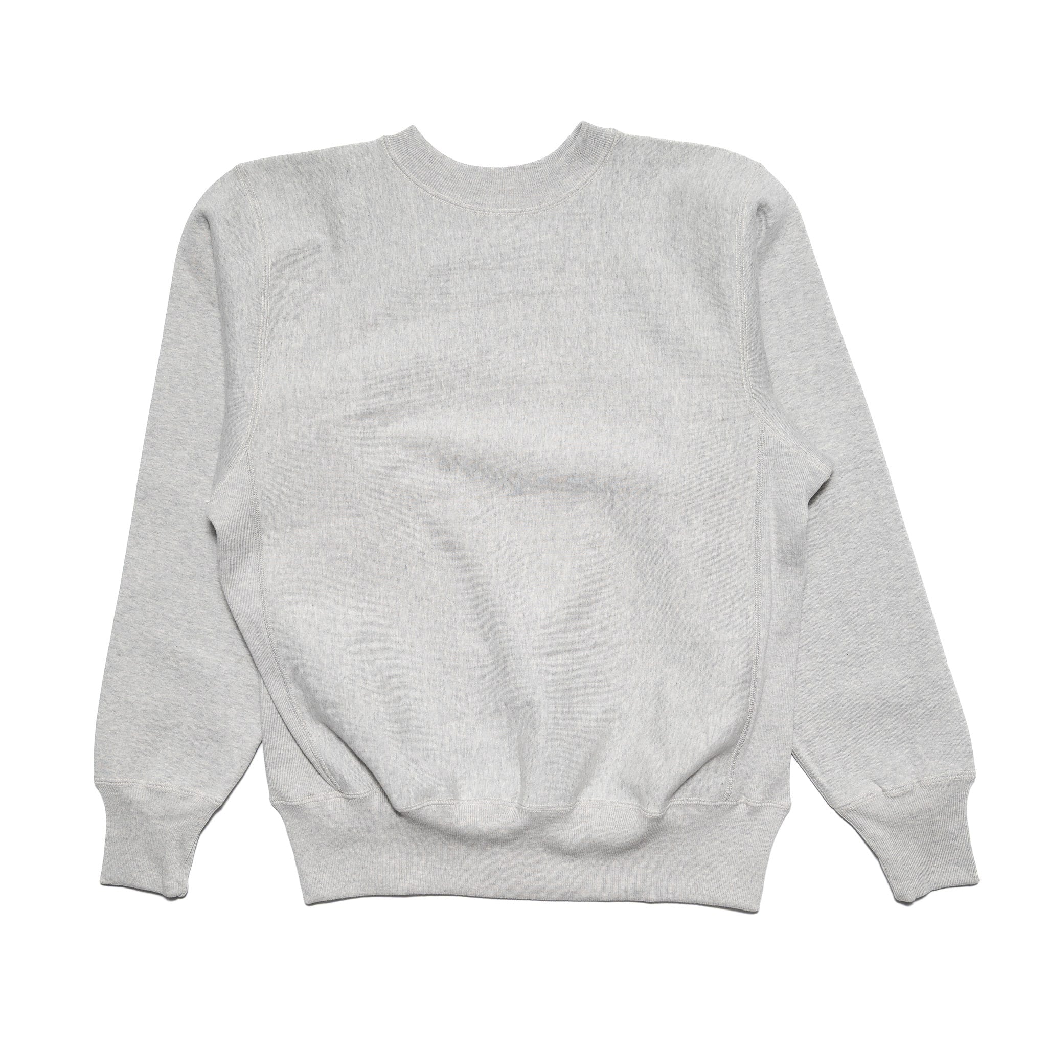 483 Reverse Weave Loopwheel Sweatshirt - Heather Grey