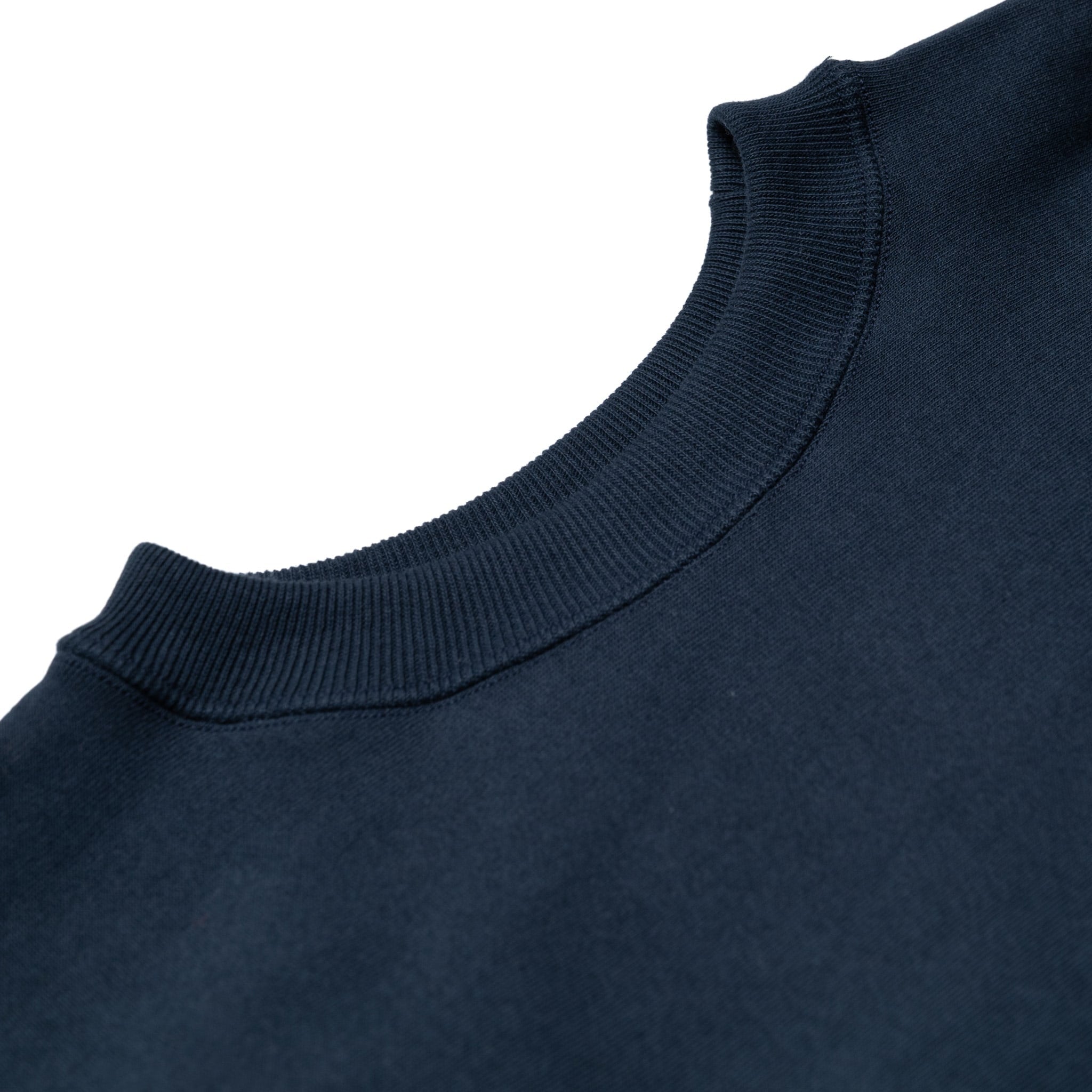 483 Reverse Weave Loopwheel Sweatshirt - Navy