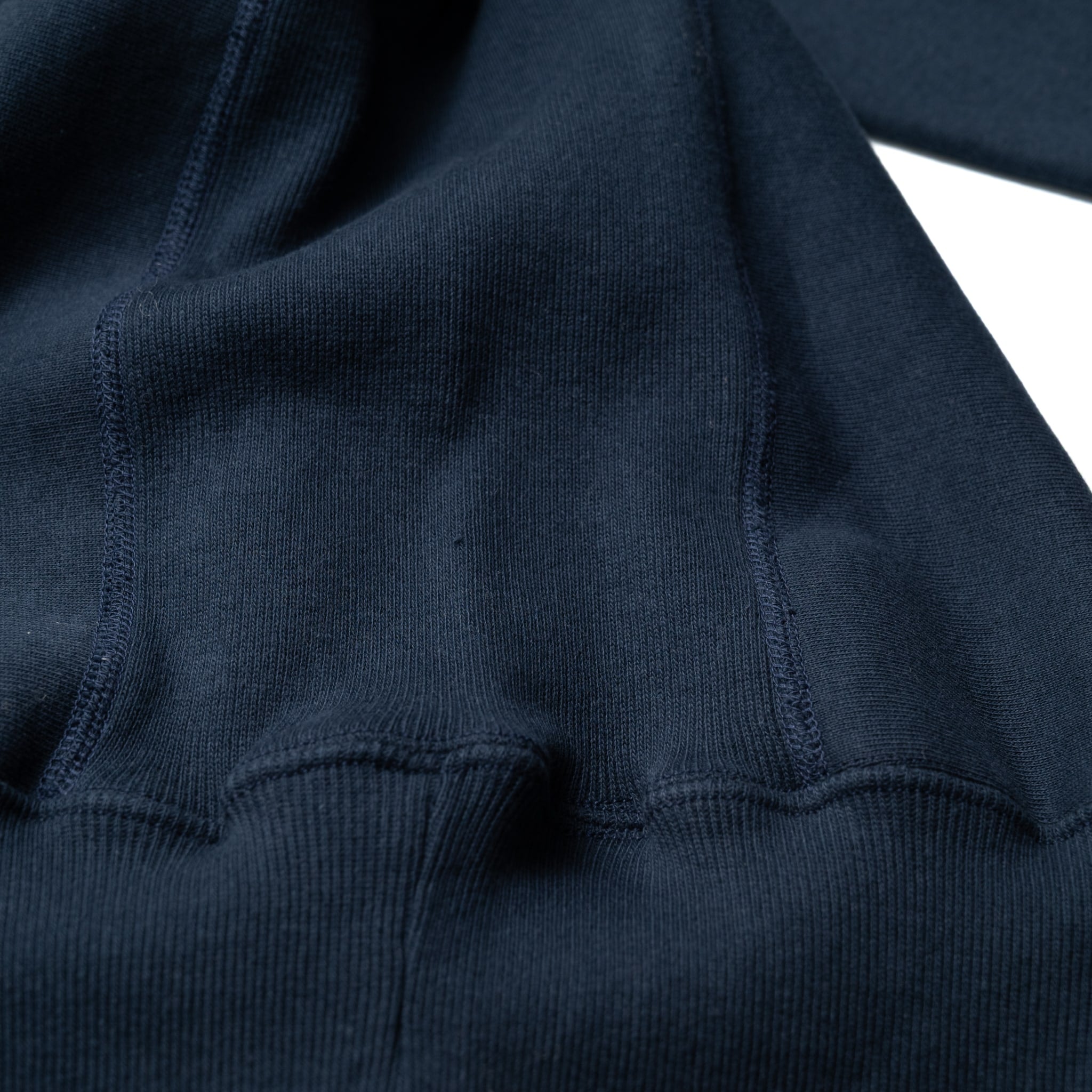 483 Reverse Weave Loopwheel Sweatshirt - Navy