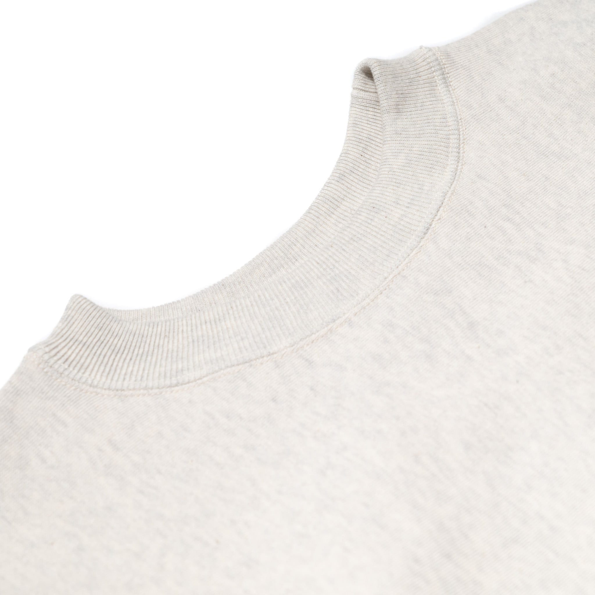 483 Reverse Weave Loopwheel Sweatshirt - Oatmeal