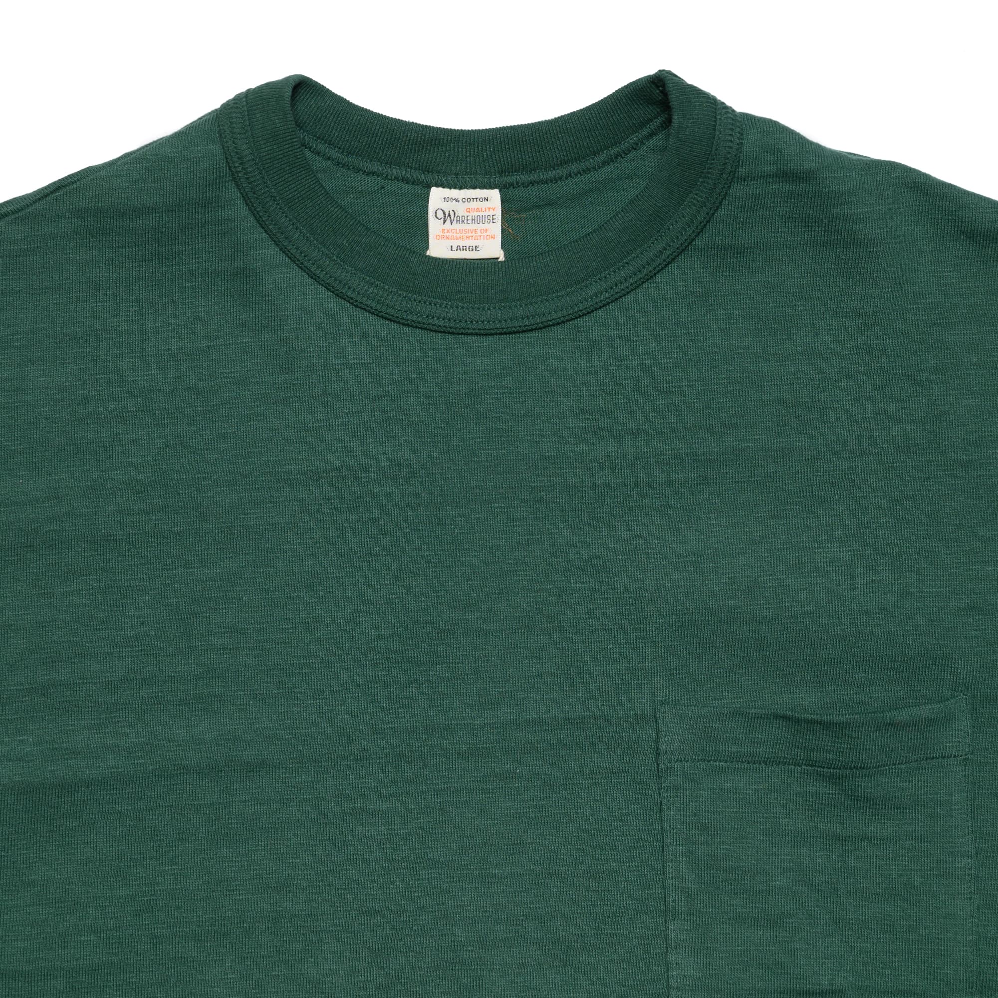 4601P Cotton Pocket Tee - Dark Green