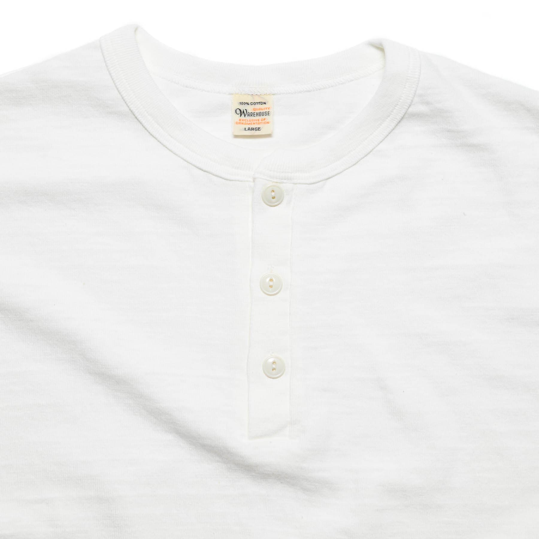 4601 Henley Tee - White