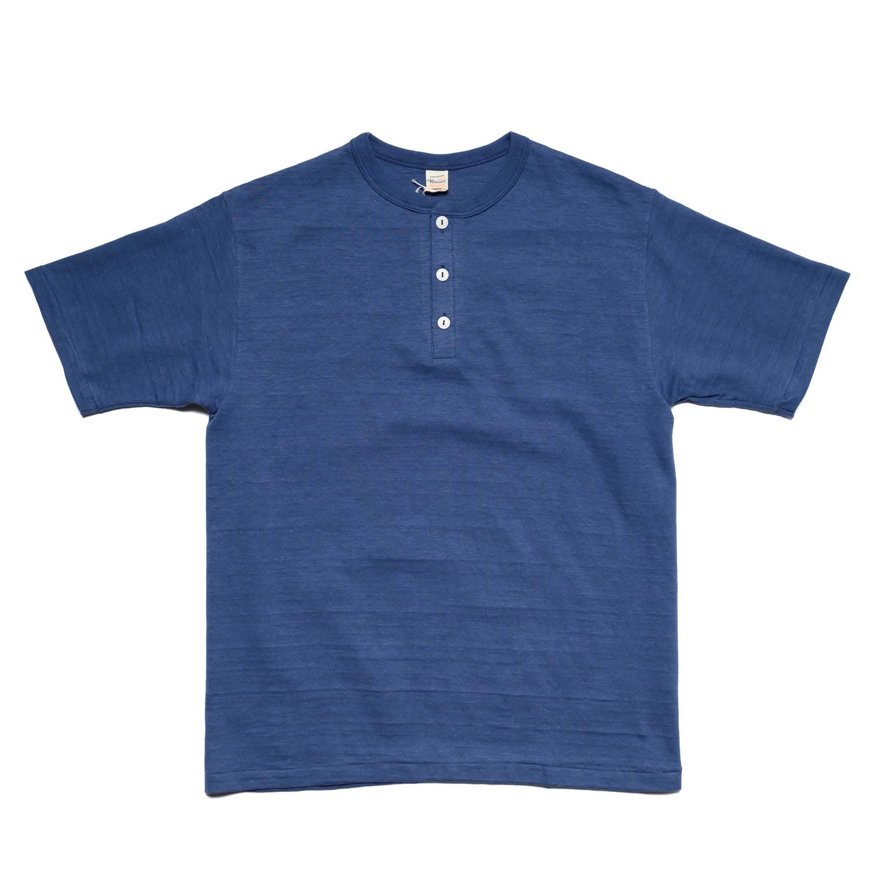 4601 Henley Tee - Faded Blue