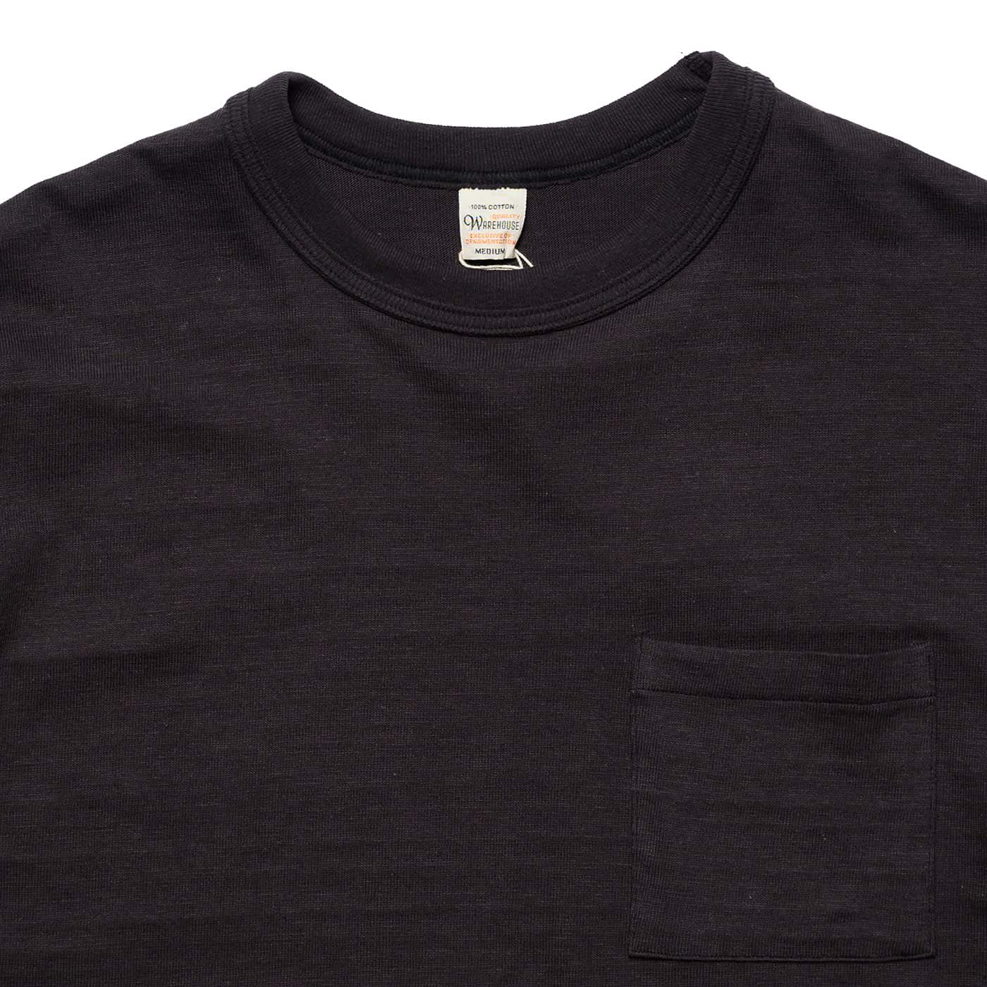 4601P Cotton Pocket Tee - Sumikuro (Black)