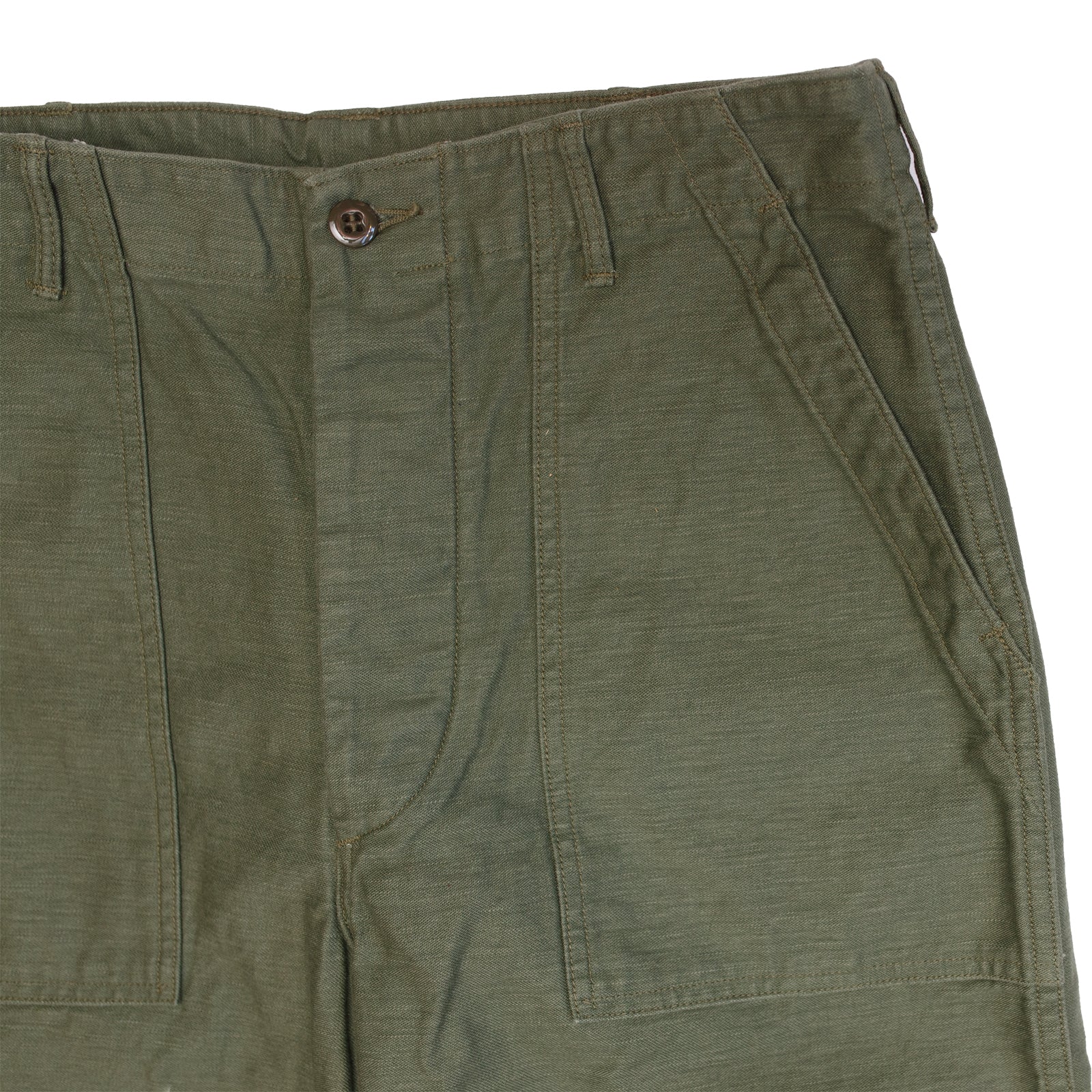 Regular Fit US Army Fatigue Pants - Green