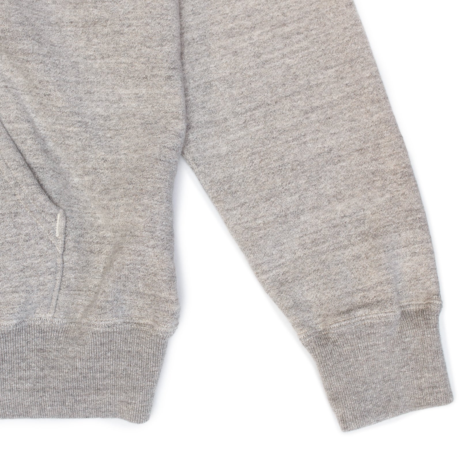 Loop Wheel Hooded Sweatshirt - Heather Gray