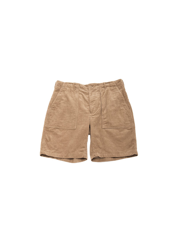 Fatigue Short - Khaki 8W Corduroy