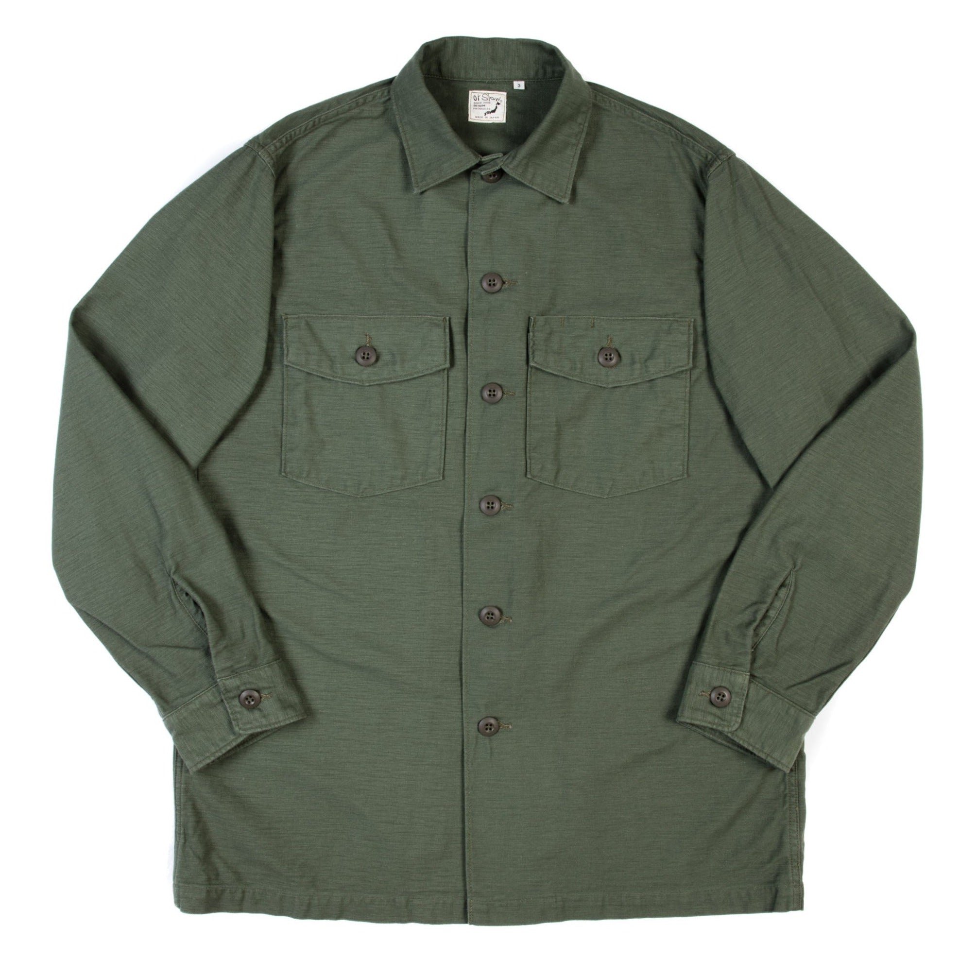 US Army Fatigue Shirt - Green