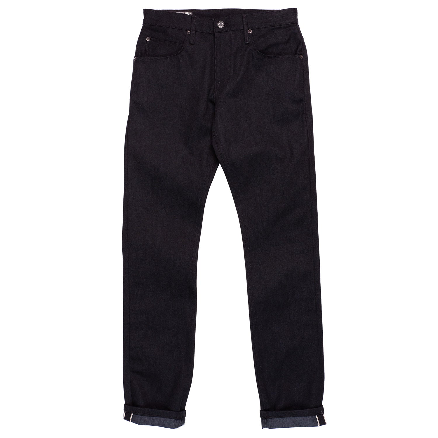 Freenote Cloth Avila Black Grey Denim Front