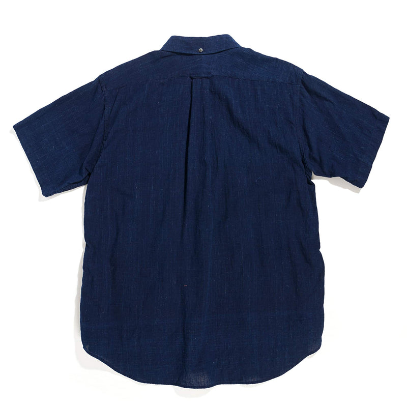 Engineered Garments Popover BD Shirt Navy Cotton Voile Rear