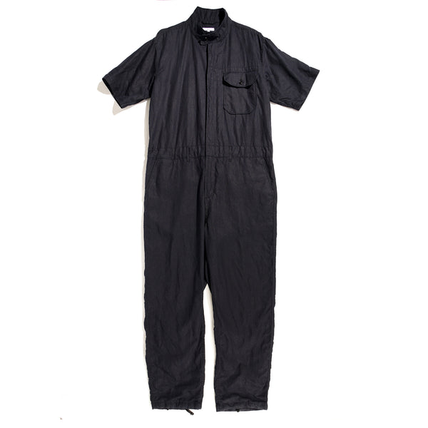 Engineered Garments | Racing Suit | Navy Linen Twill | BlackBlue