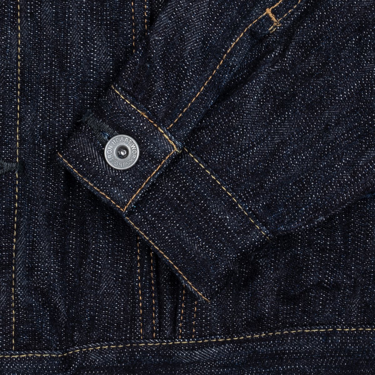 IH-526J-SLB - 16oz Slubby Selvedge Denim Type III Jacket - Indigo