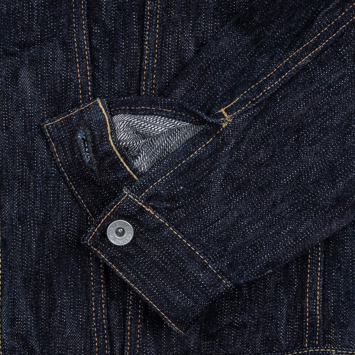 IH-526J-SLB - 16oz Slubby Selvedge Denim Type III Jacket - Indigo