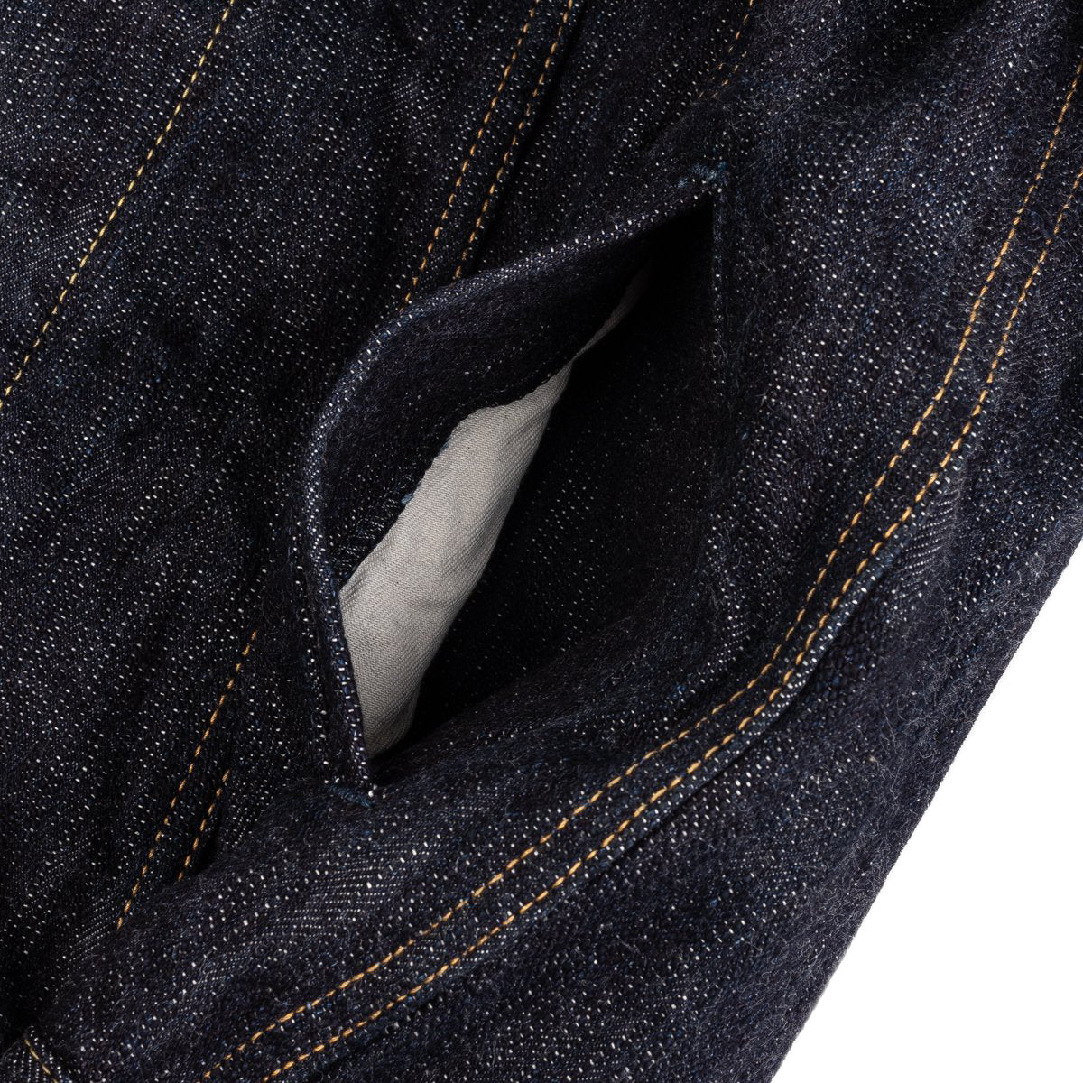 IH-526J-SLB - 16oz Slubby Selvedge Denim Type III Jacket - Indigo