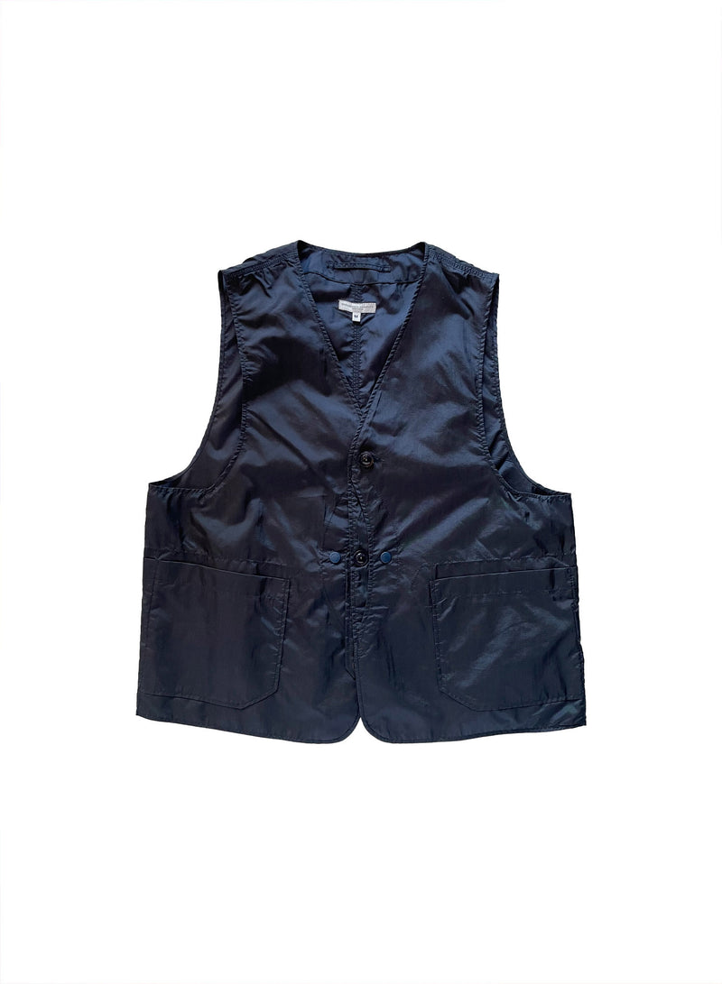 Upland Vest - Navy Nylon Micro Ripstop