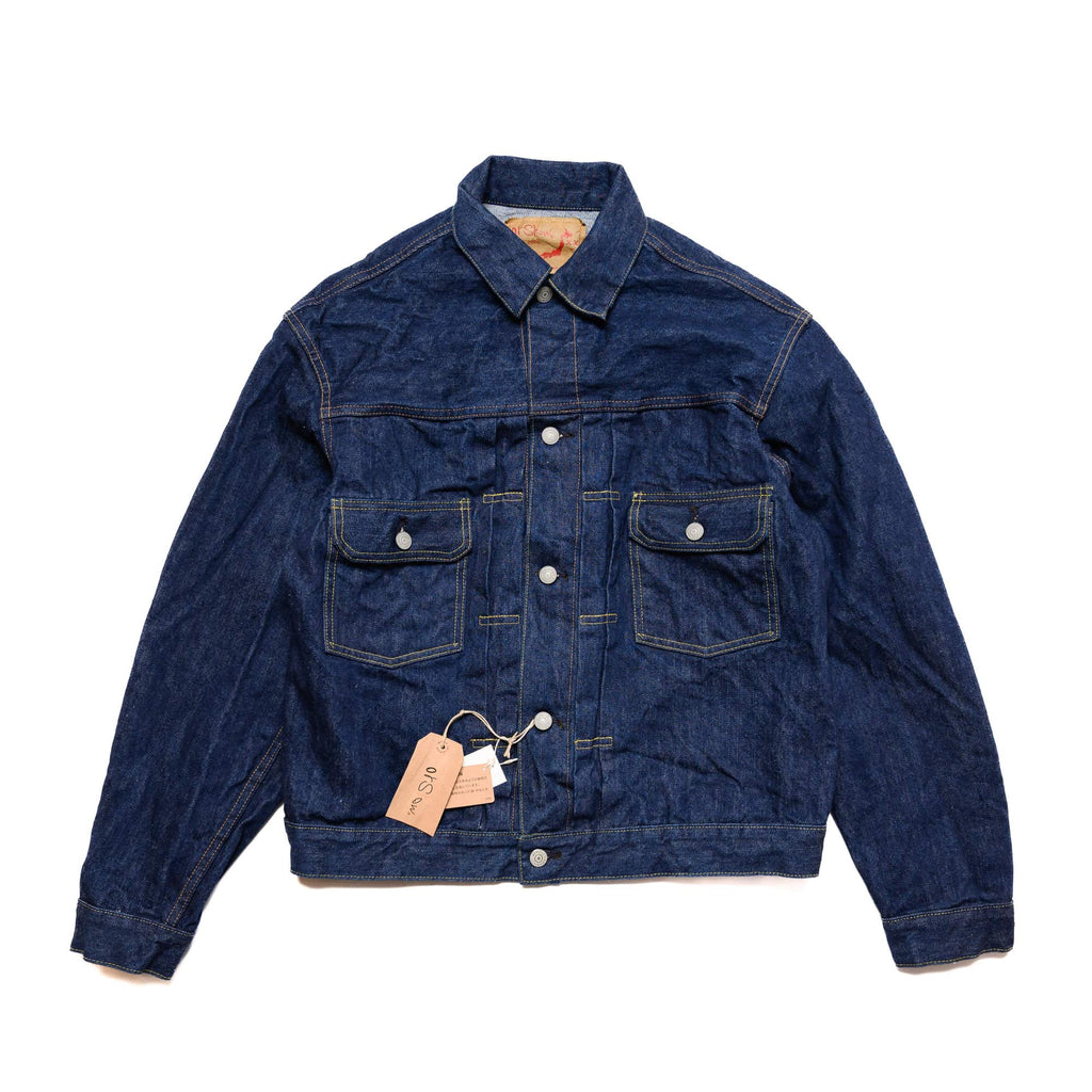 orSlow | Type 2 1950's Denim Jacket | One Wash | BlackBlue