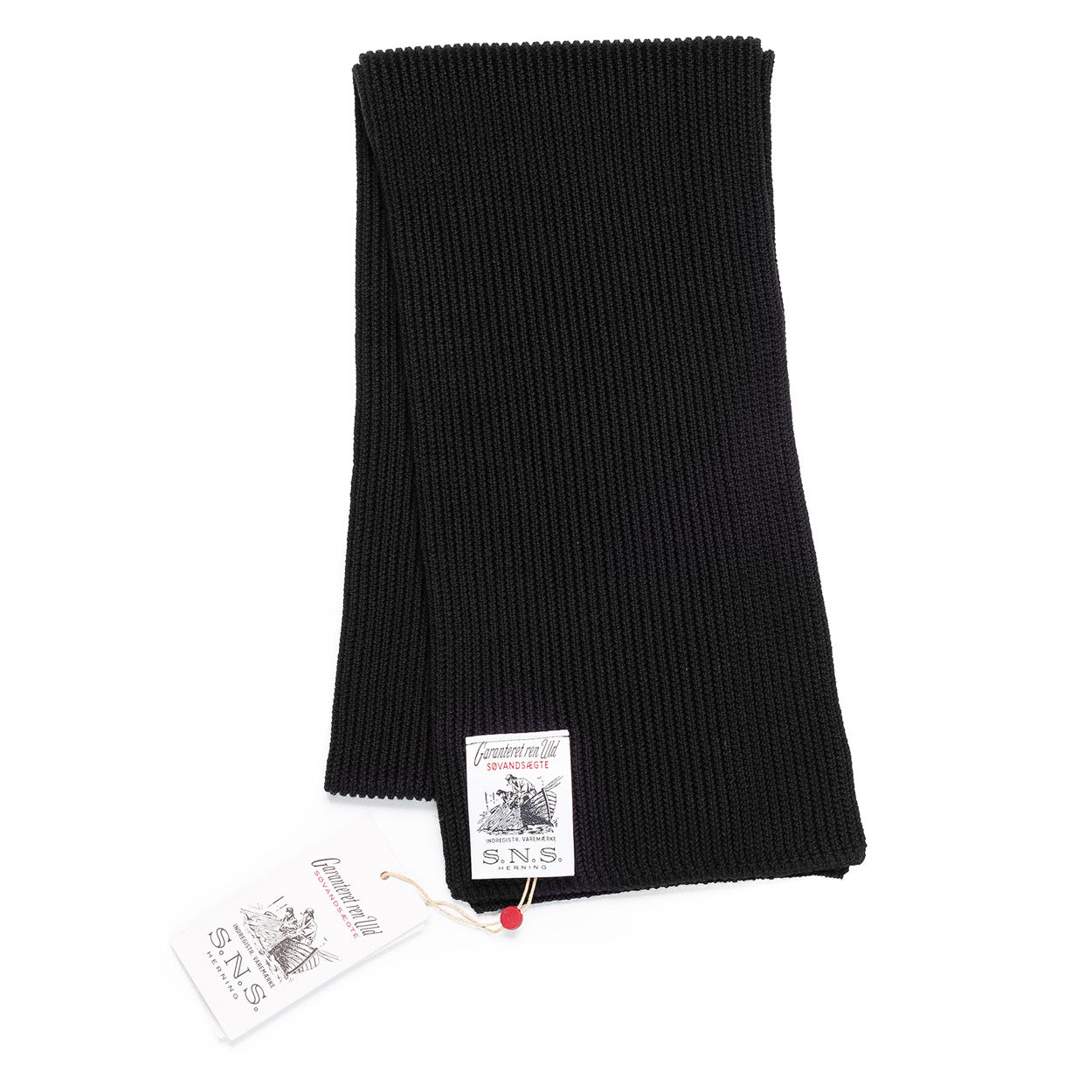 S.N.S. Herning Split Scarf Black